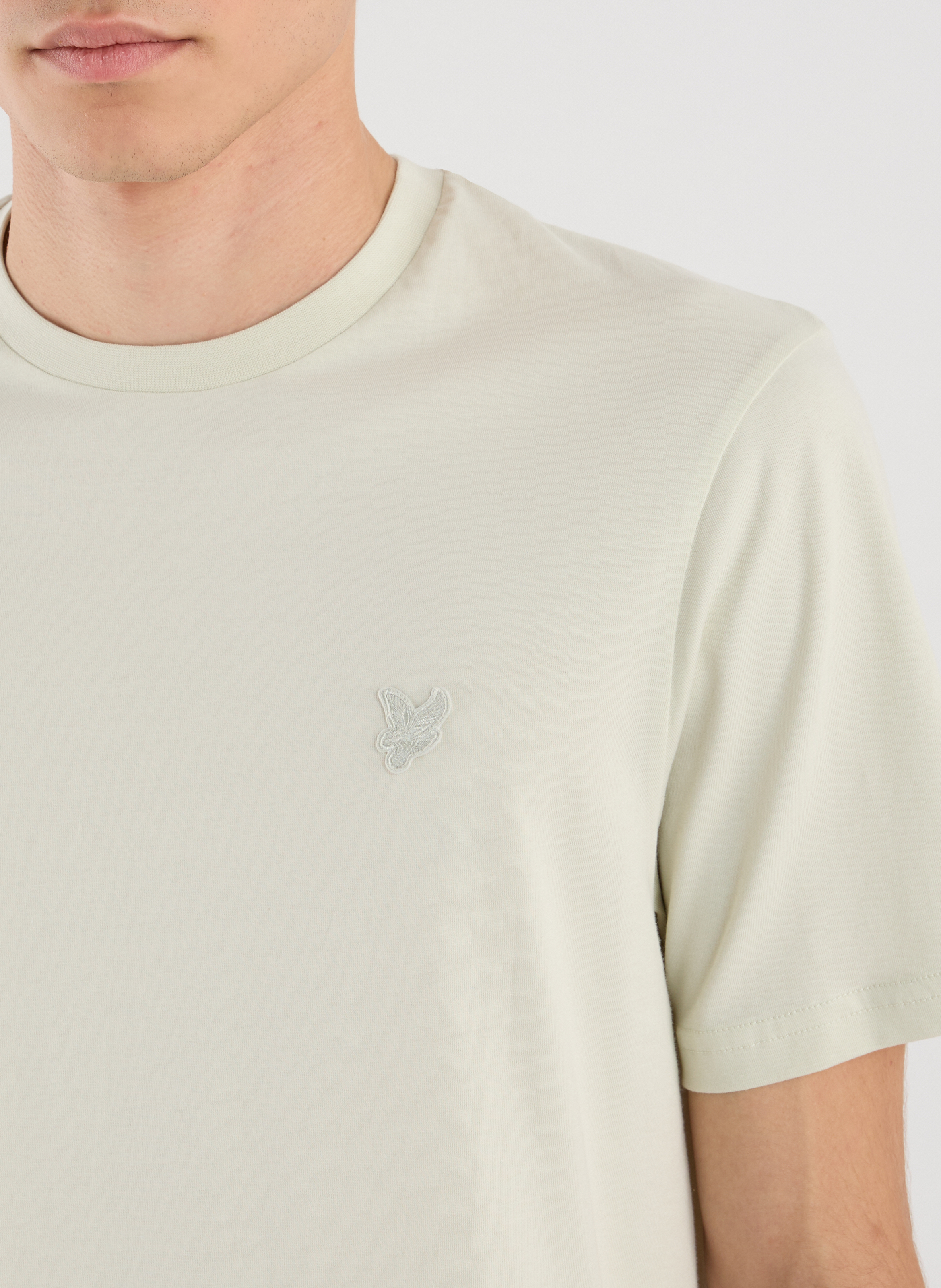 Logo T-shirt LYLE & SCOTT Beige