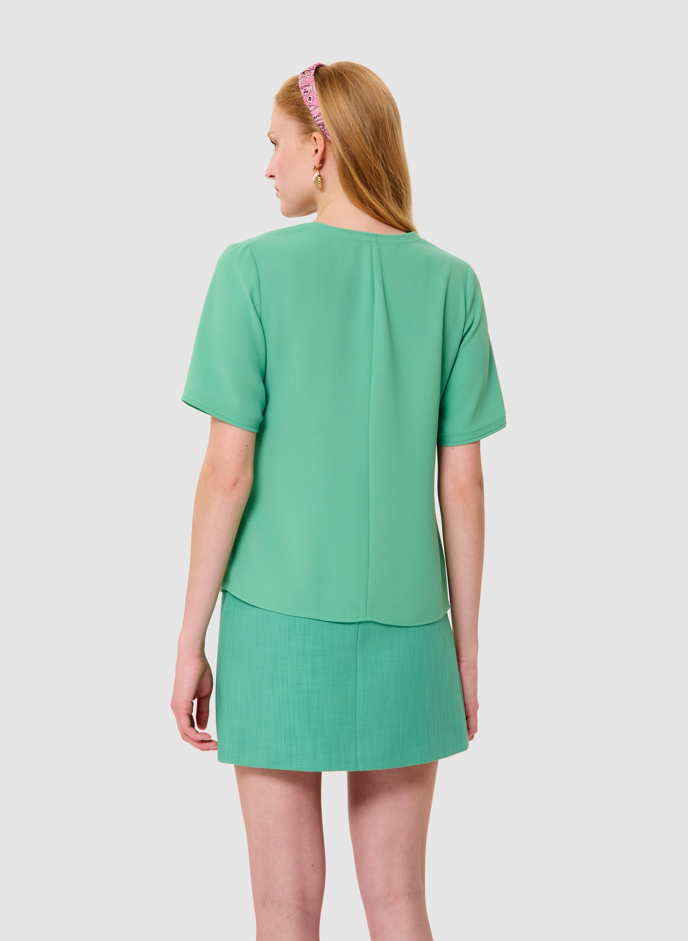 Top toscane TARA JARMON Vert