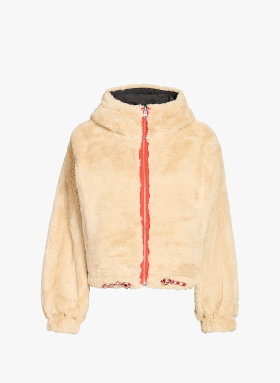 Veste doublée en coton mélangé | Noir by BELLEROSE Veste doublée en coton mélangé Noir