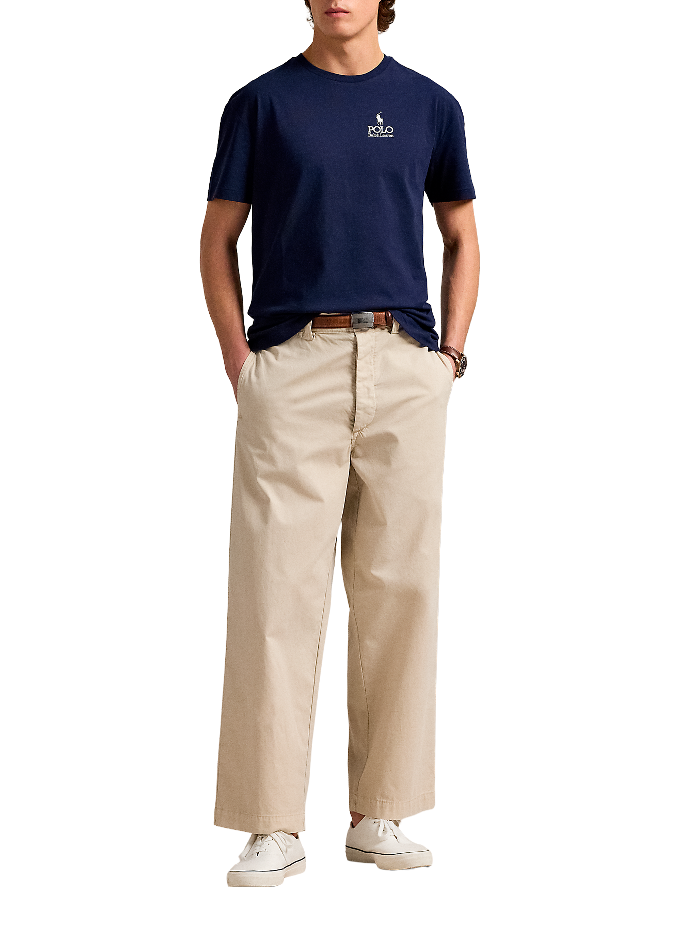 T-shirt en coton POLO RALPH LAUREN Bleu