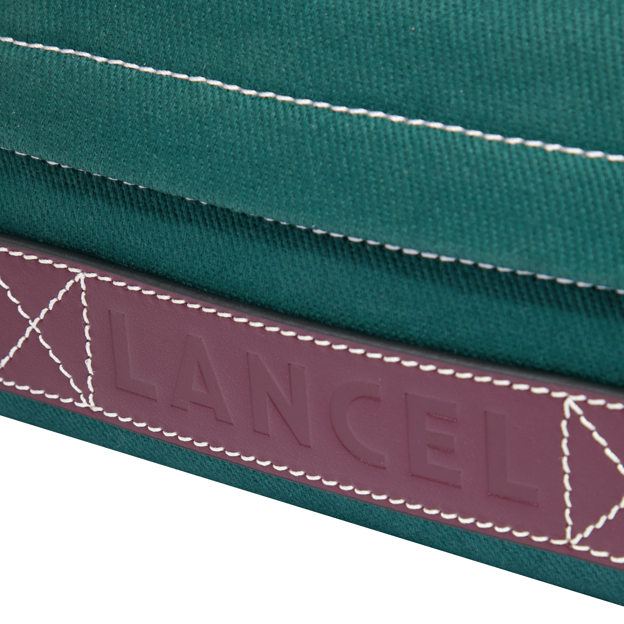 Heuptas "Escapade" van Lancel in leer. LANCEL Groen