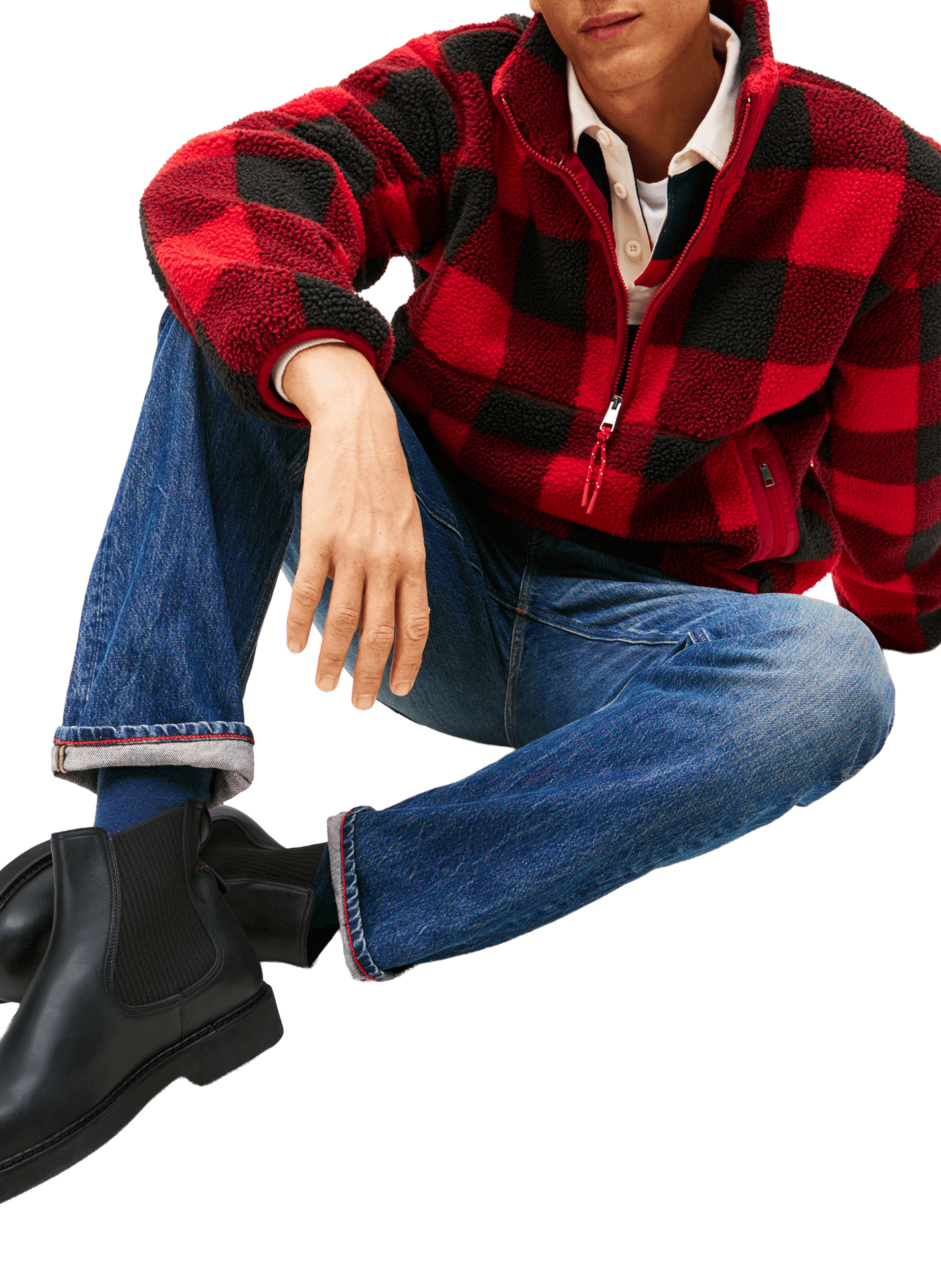 Smooth leather Chelsea boots TOMMY HILFIGER Black