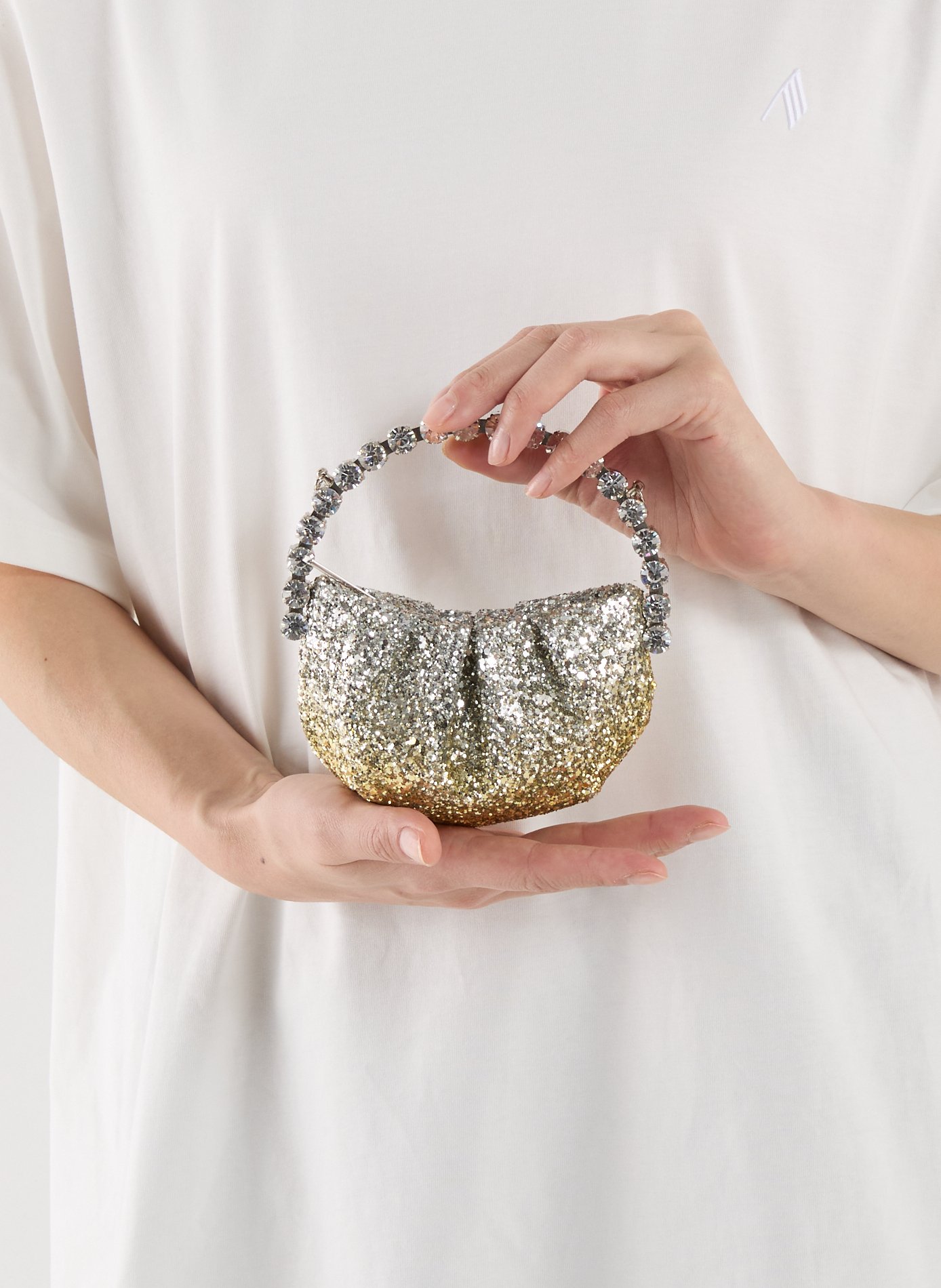 Sac à main Taliya Eternity micro  L'ALINGI Doré