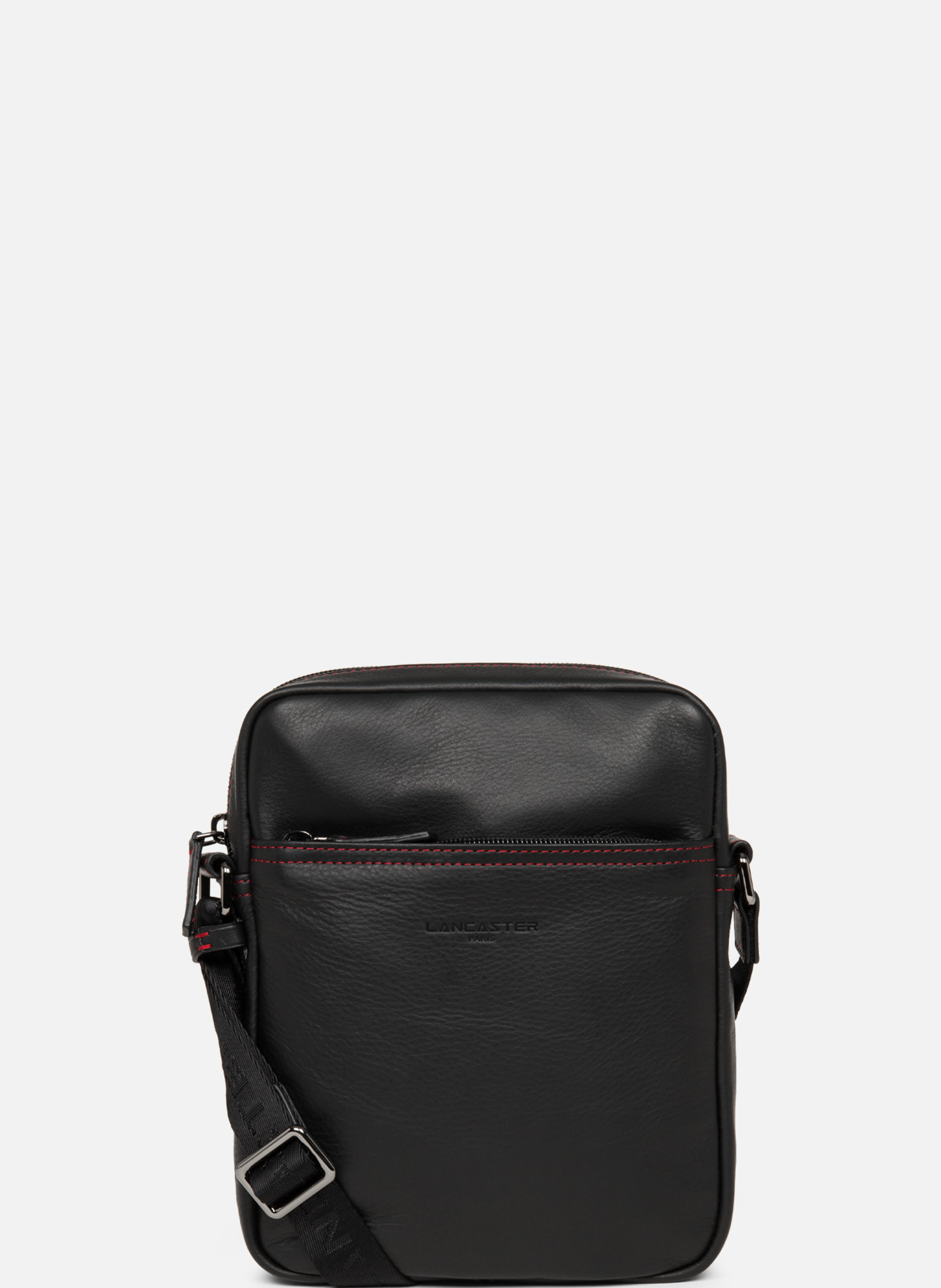 Petit sacoche - soft vintage LANCASTER Noir