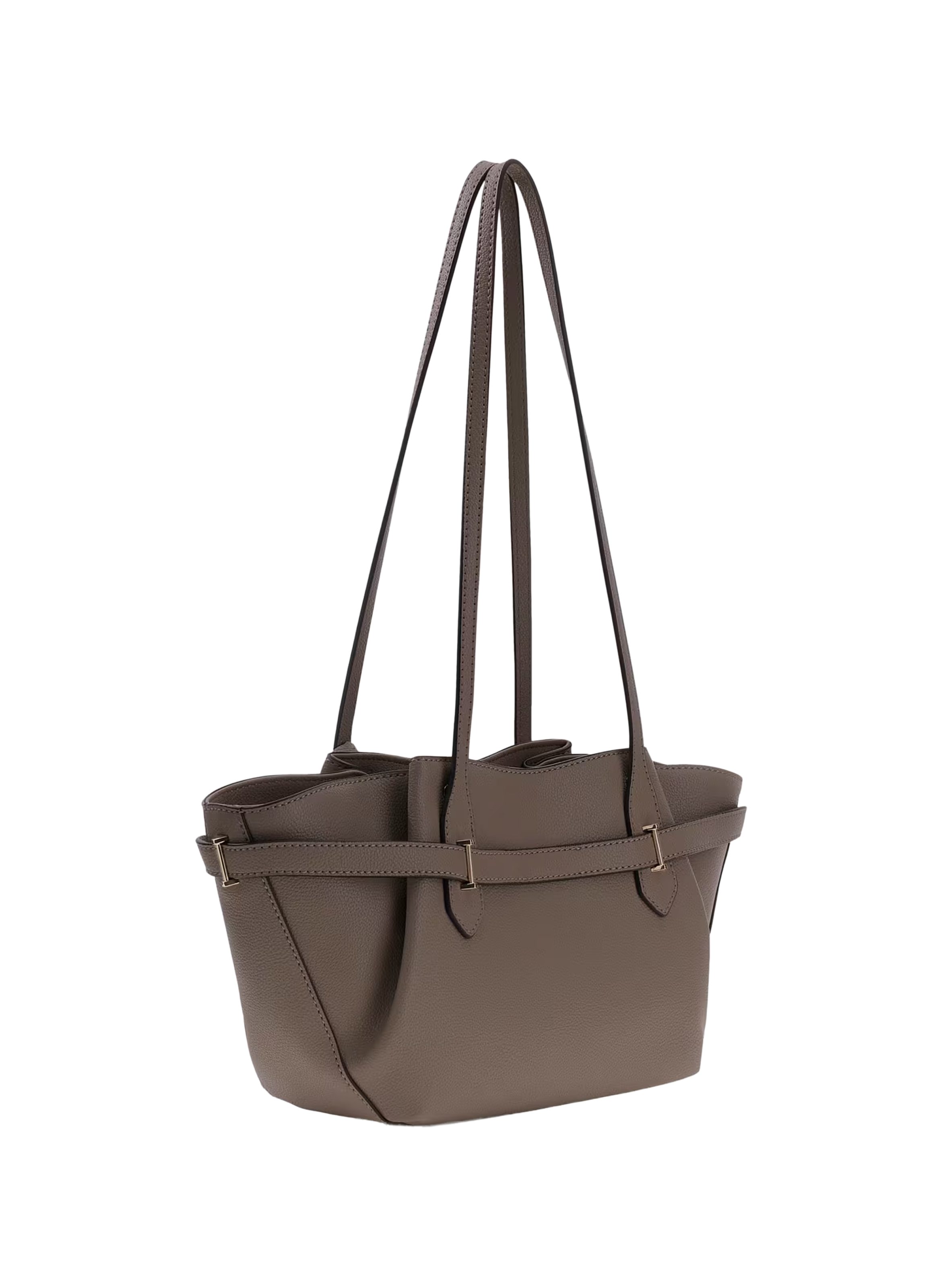 Shoulder bag with leather effect GUESS Beige