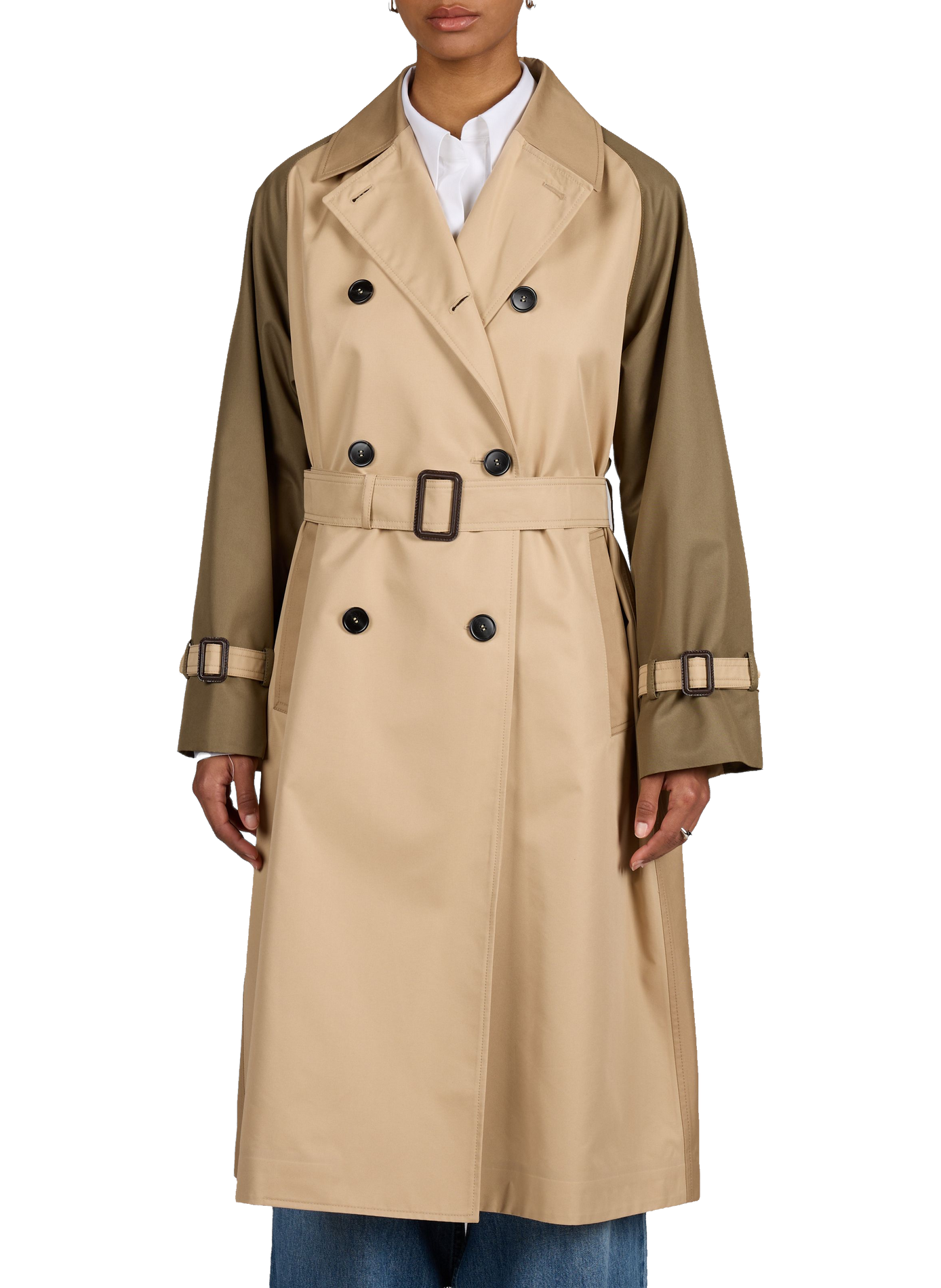 Imperméable en coton mélangé MAX MARA WEEK END Beige