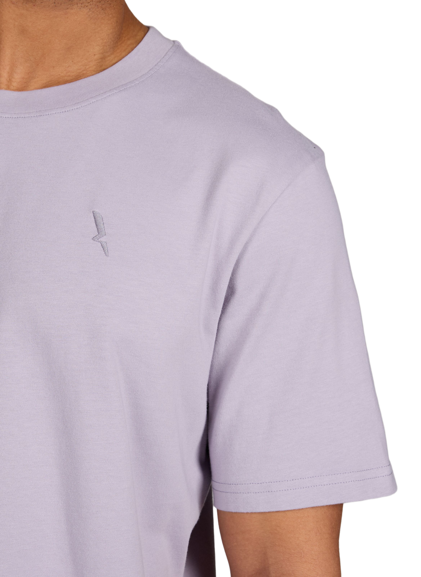 Cotton round-neck T-shirt AIGLE Purple