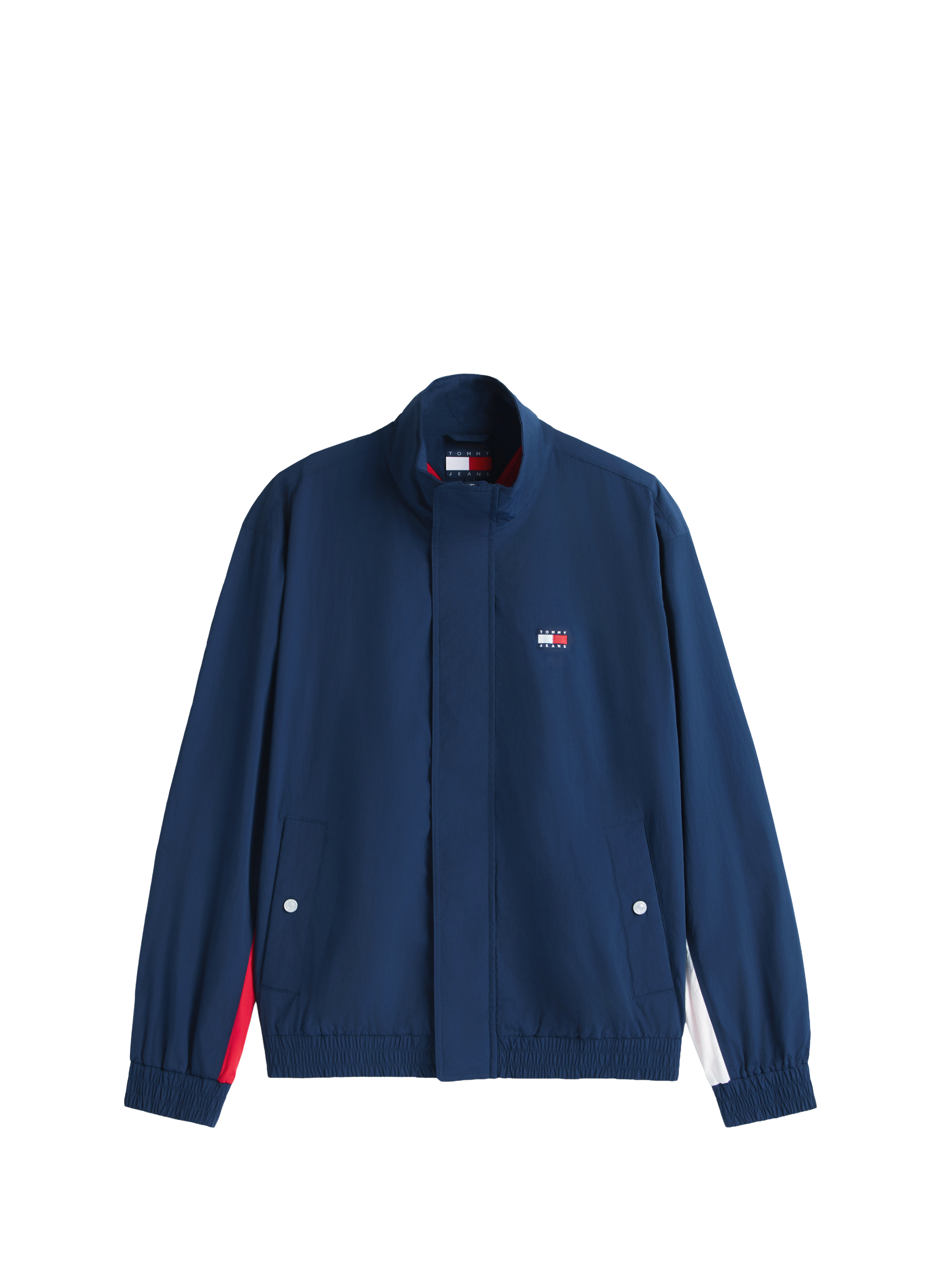Veste déperlante à badge drapeau et logo TOMMY HILFIGER Bleu