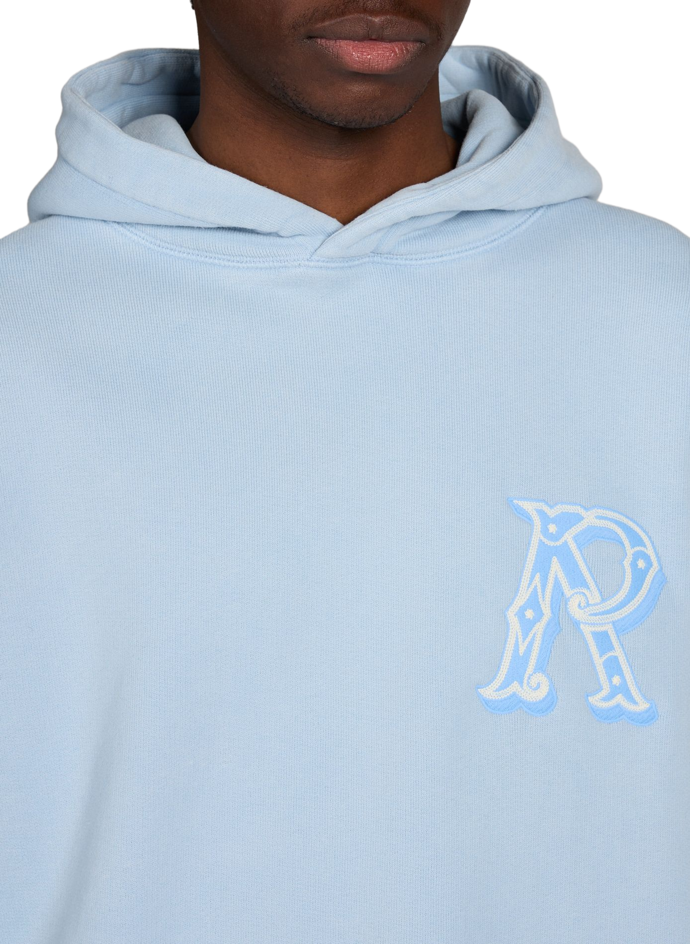 Sweatshirt à capuche en coton REPRESENT Bleu