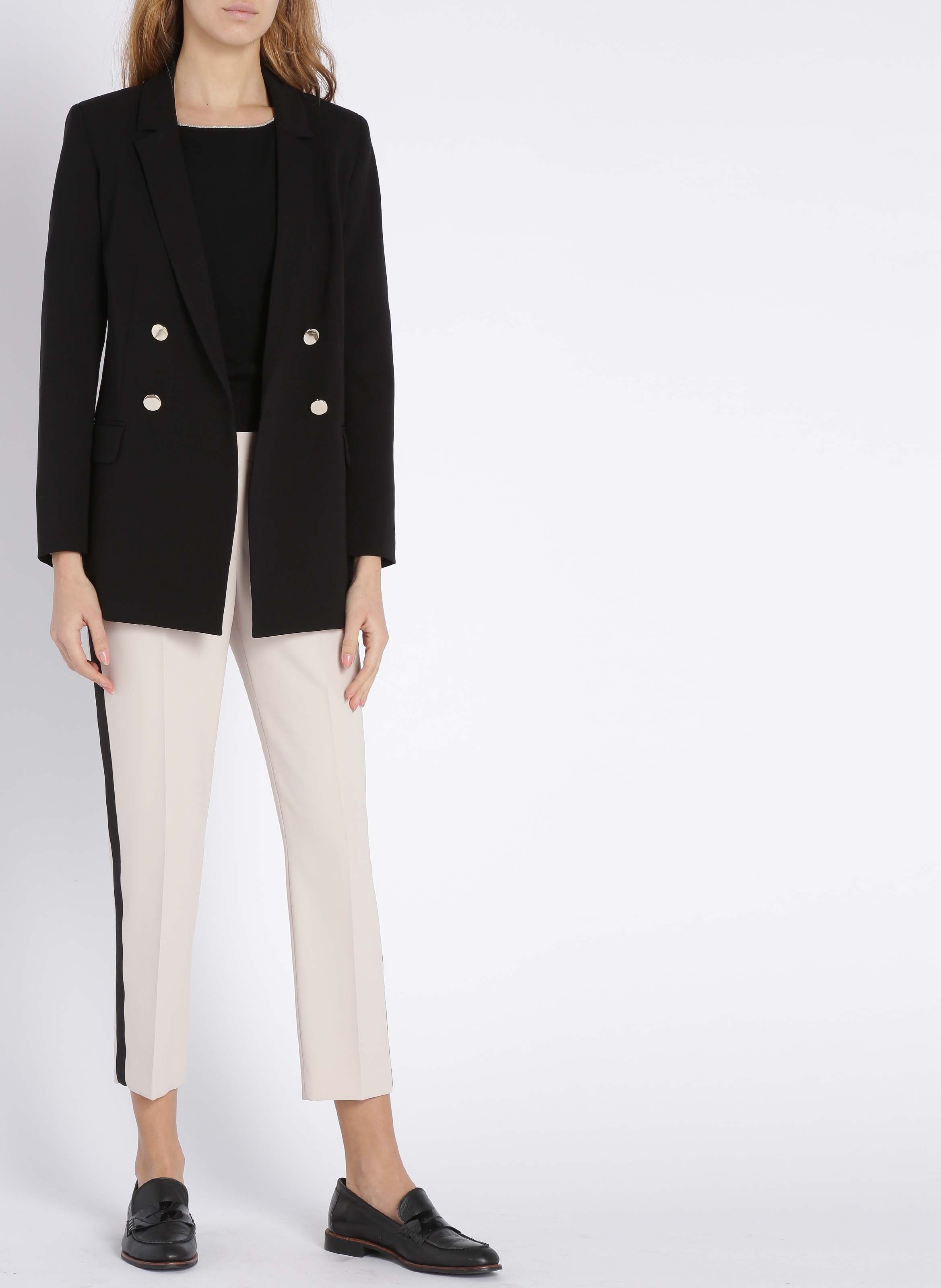 Veste tailleur droite MAISON 123 Noir