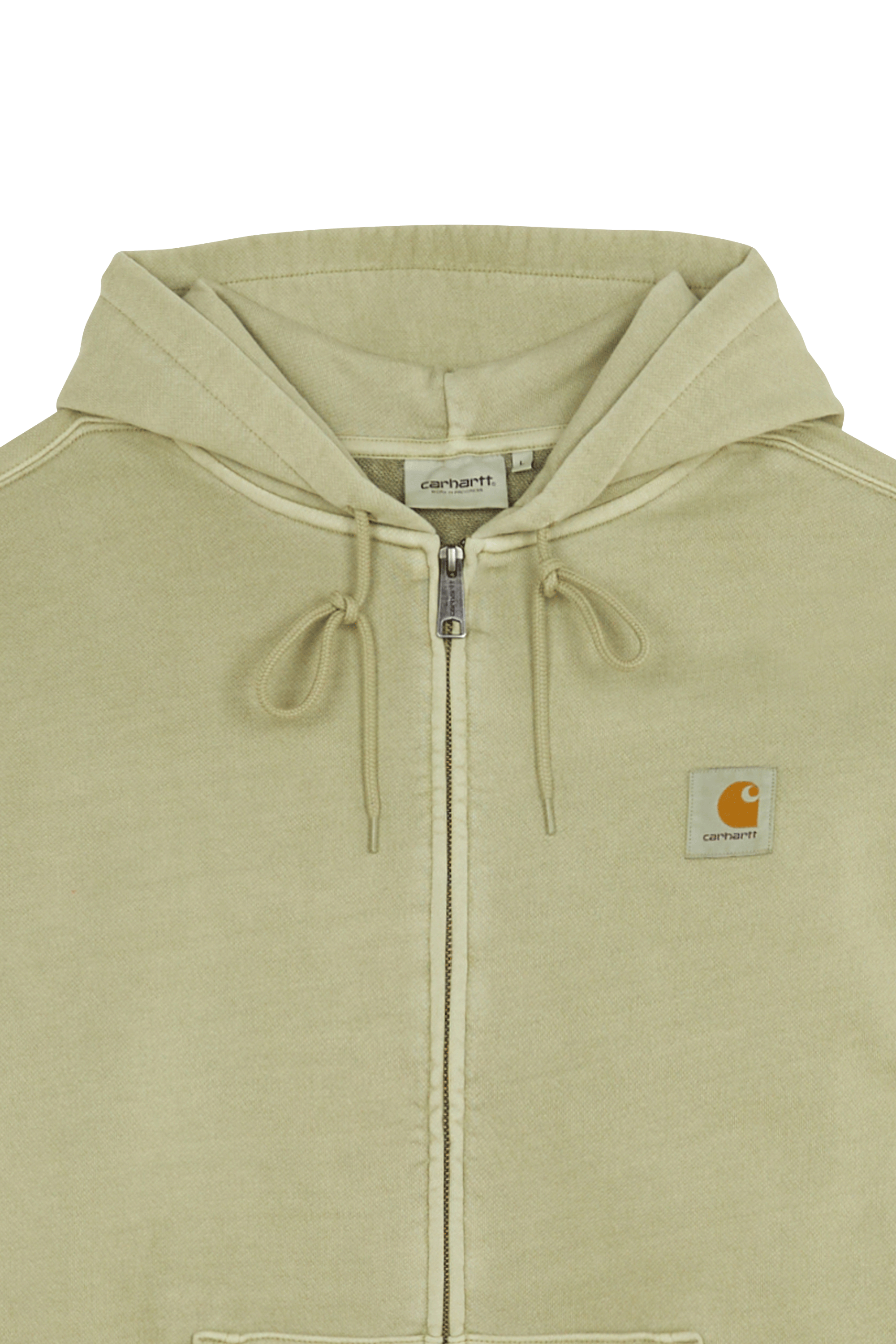 Hoodie zippé hooded nelson CARHARTT WIP Vert
