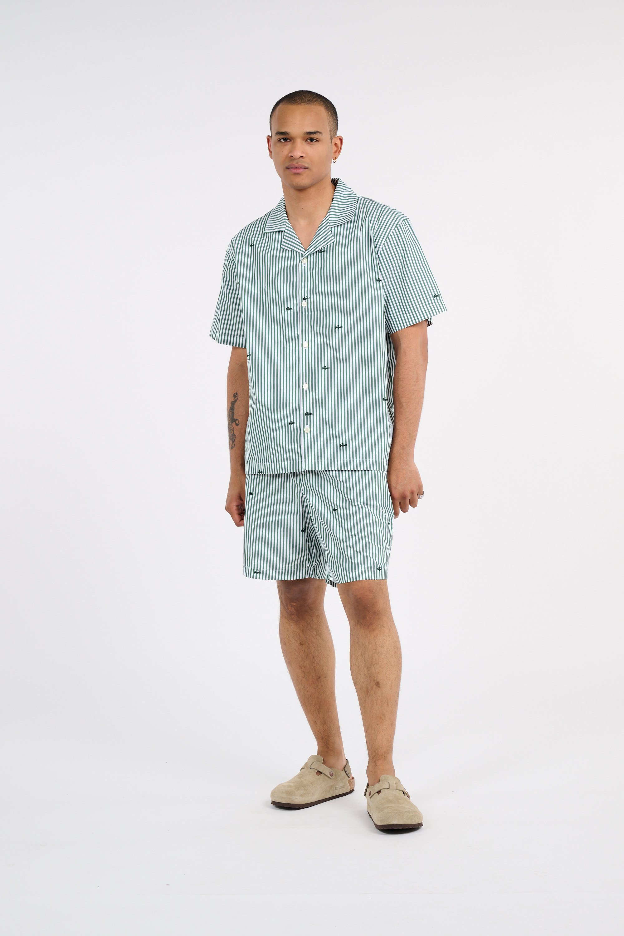 Ensemble de pyjama pyjama set LACOSTE Vert