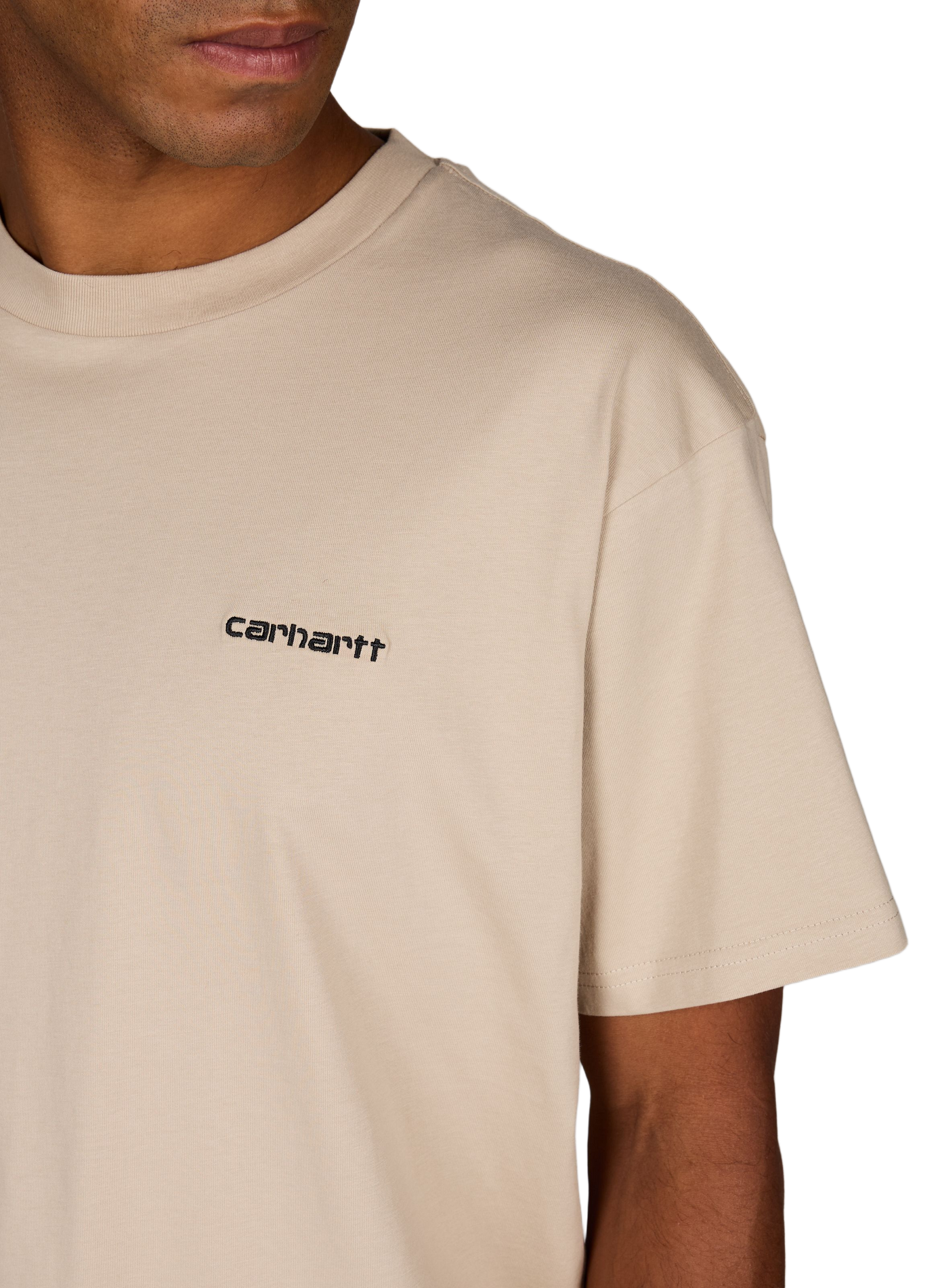 Baumwoll-T-Shirt CARHARTT WIP Beige