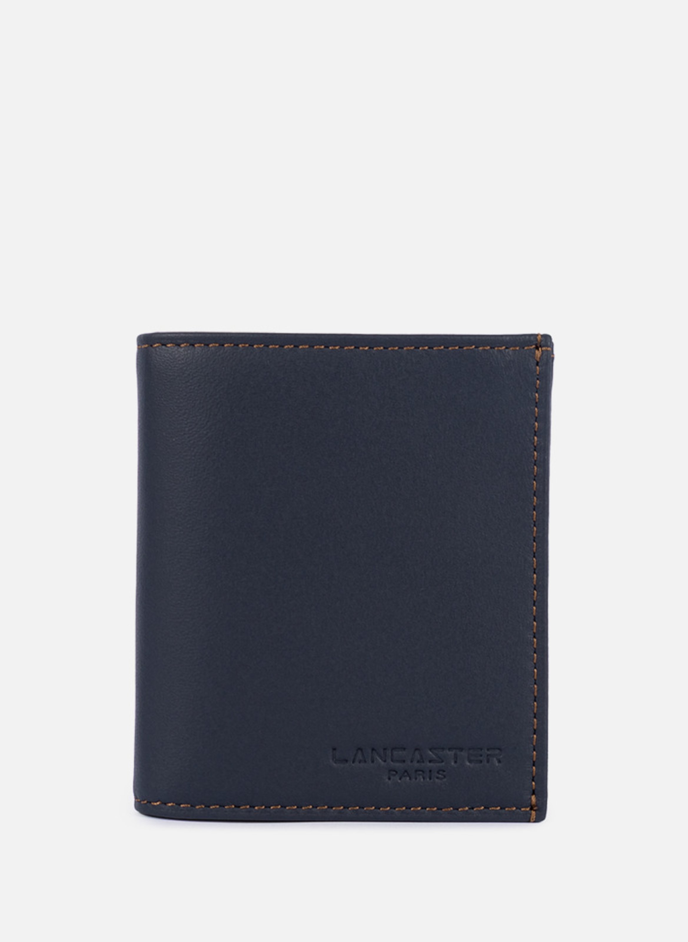 Portefeuille - soft vintage  Bleu foncé - camel