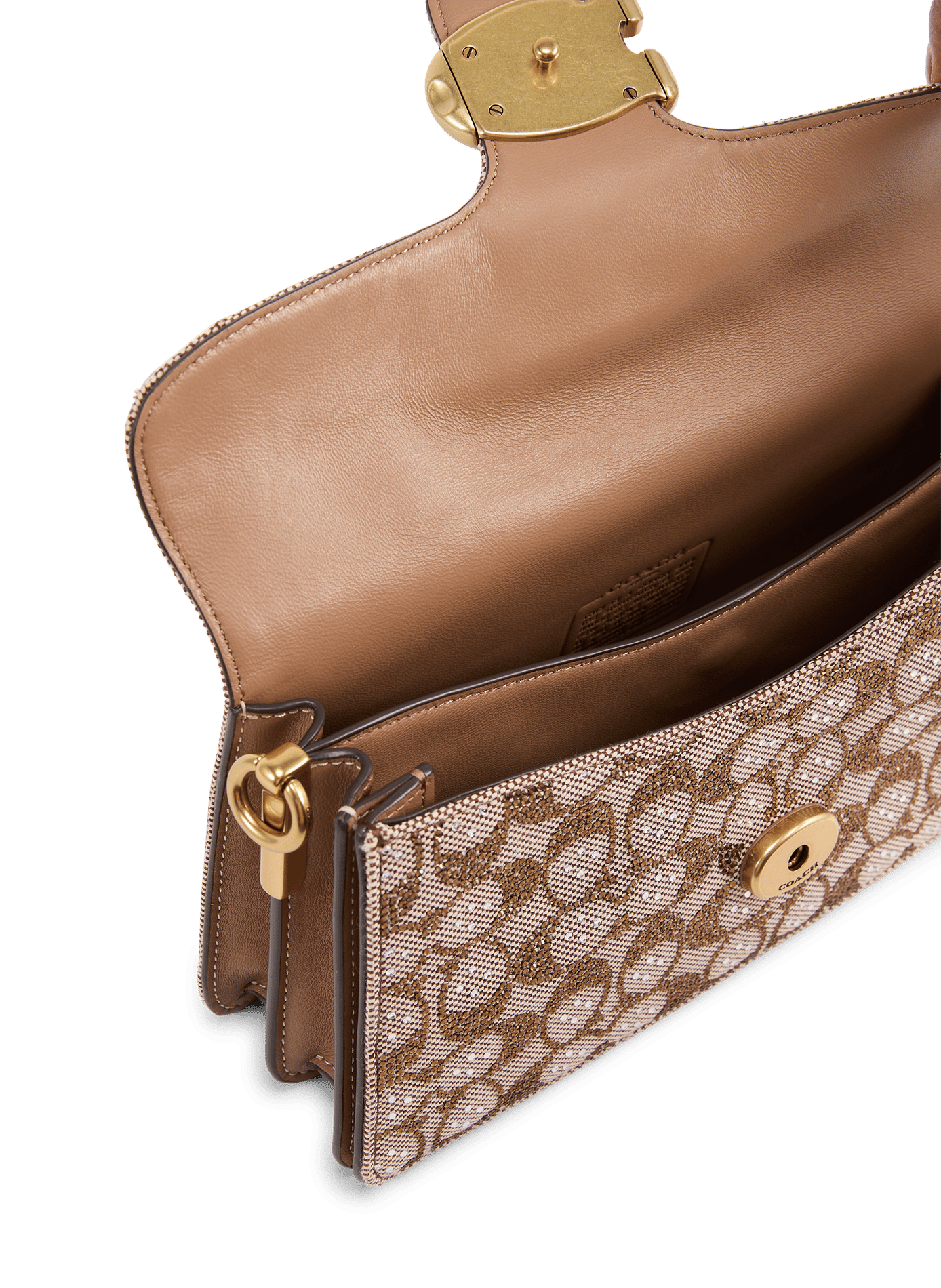 Tabby 26 leather handbag COACH Beige
