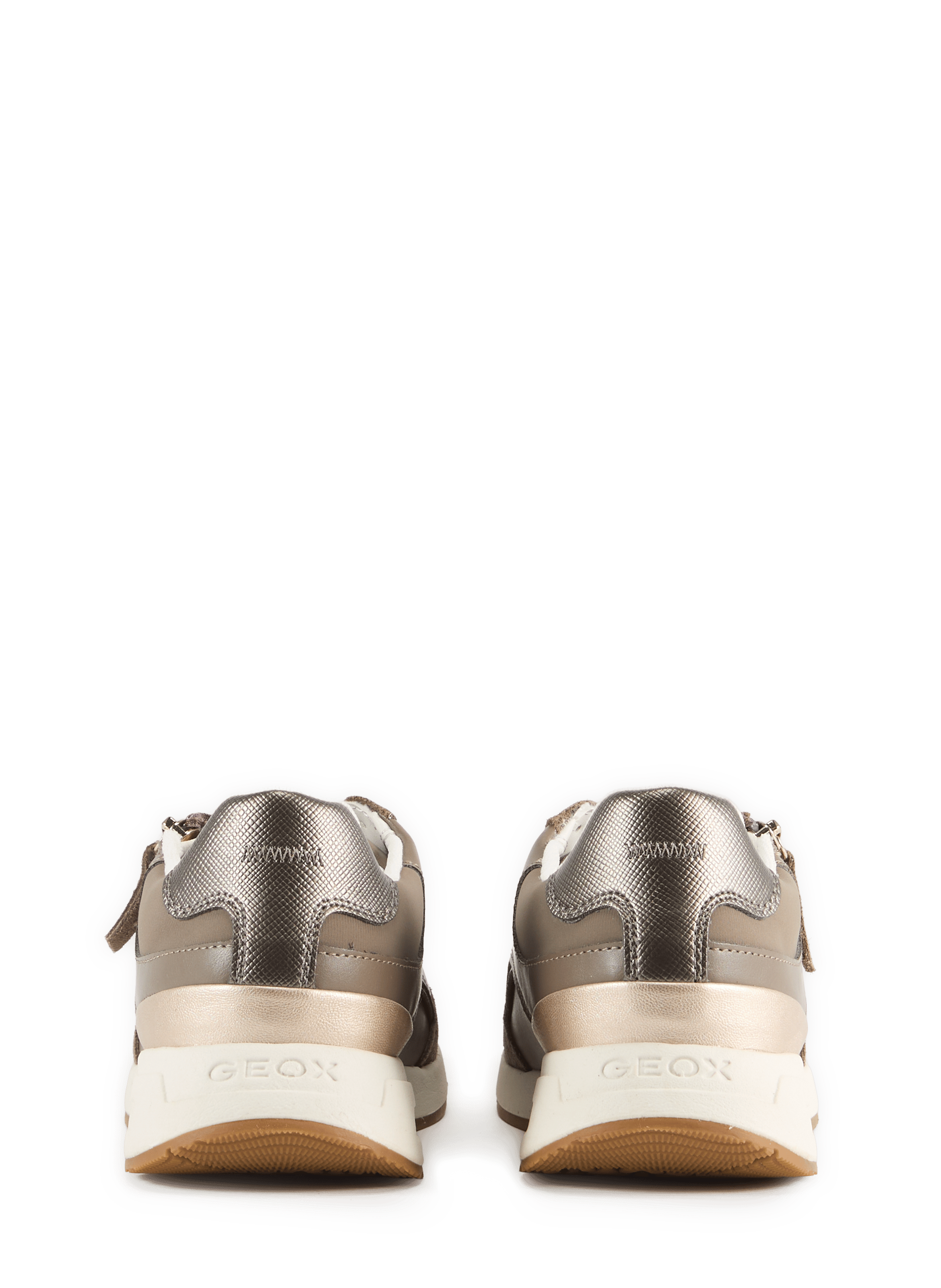 Low-top lace-up sneakers GEOX Grey