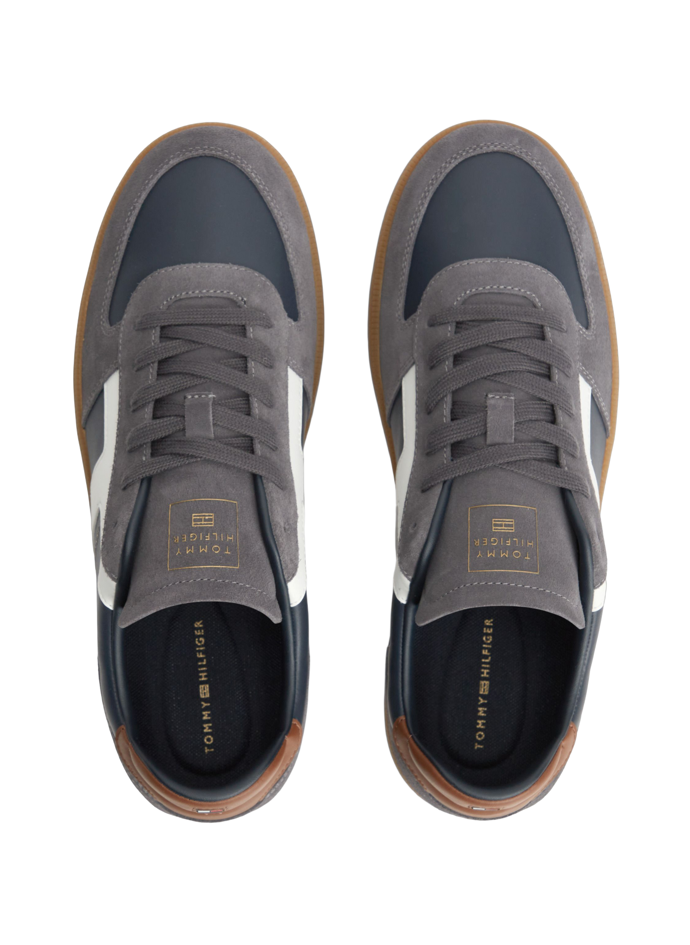 Baskets basses en cuir | Bleu TOMMY HILFIGER Homme