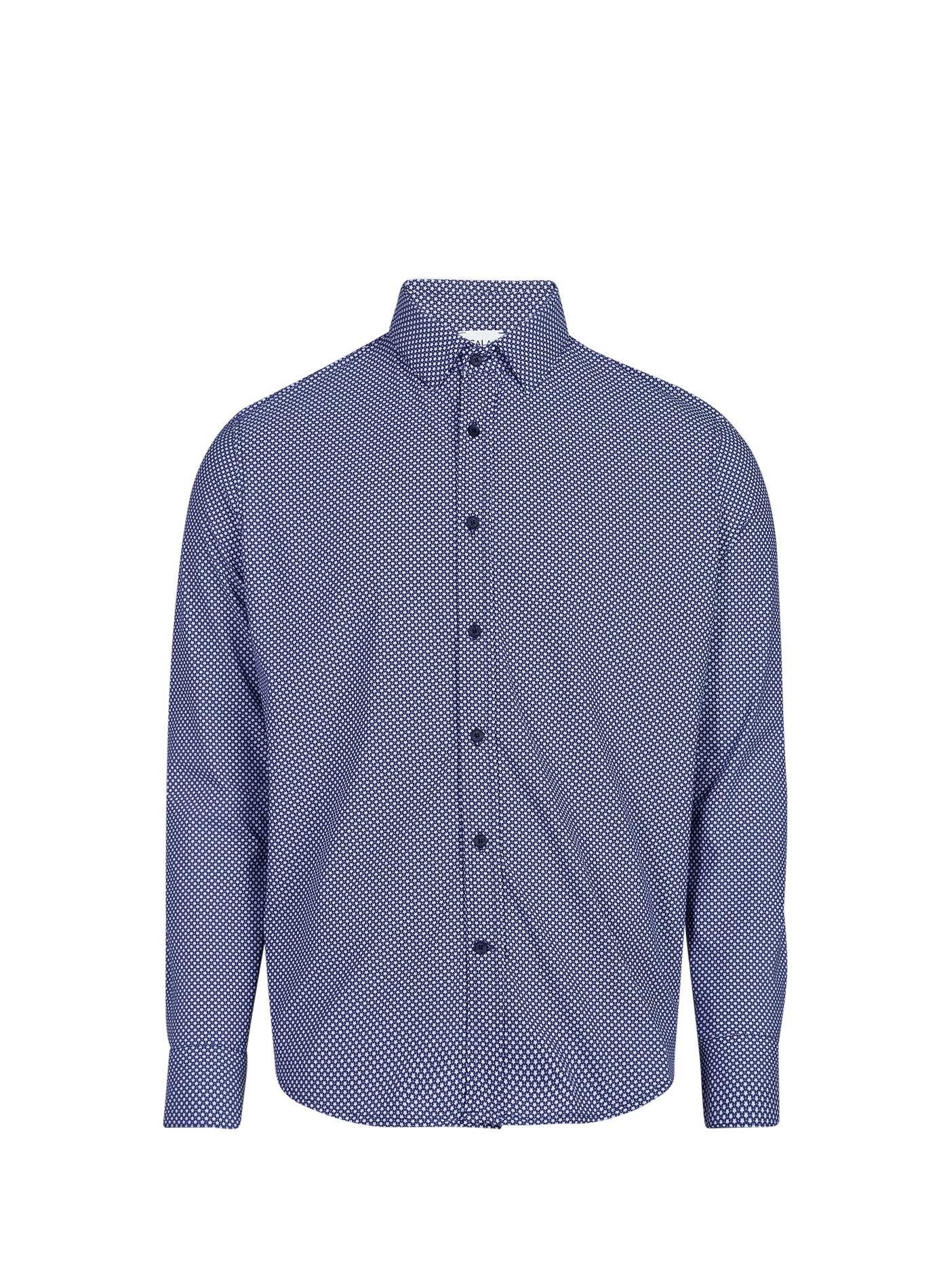 Camicia diritta a righe Jean Murcie 1789 CALA Blu