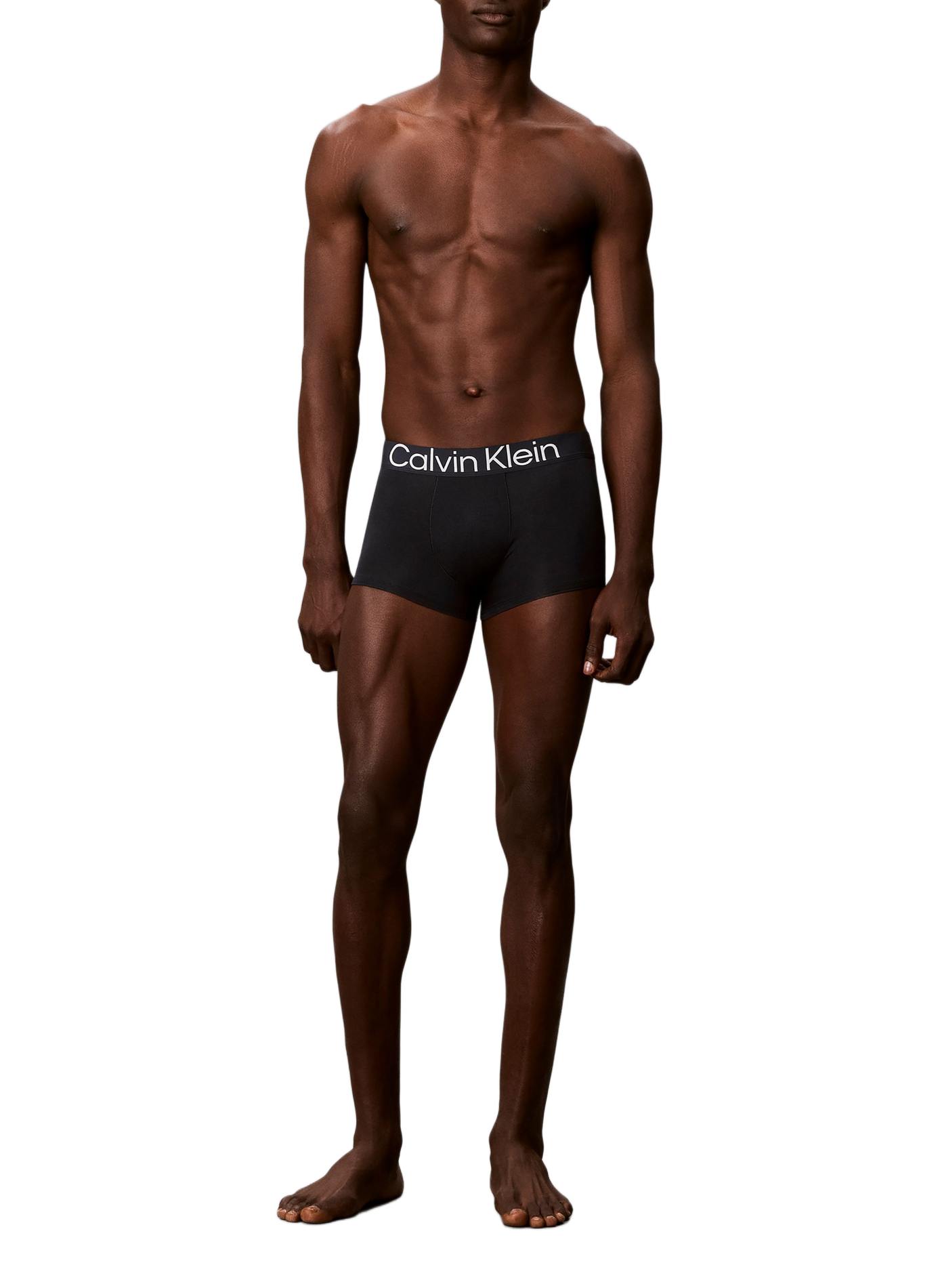 Lot de 3 boxers unis CALVIN KLEIN Multicolore
