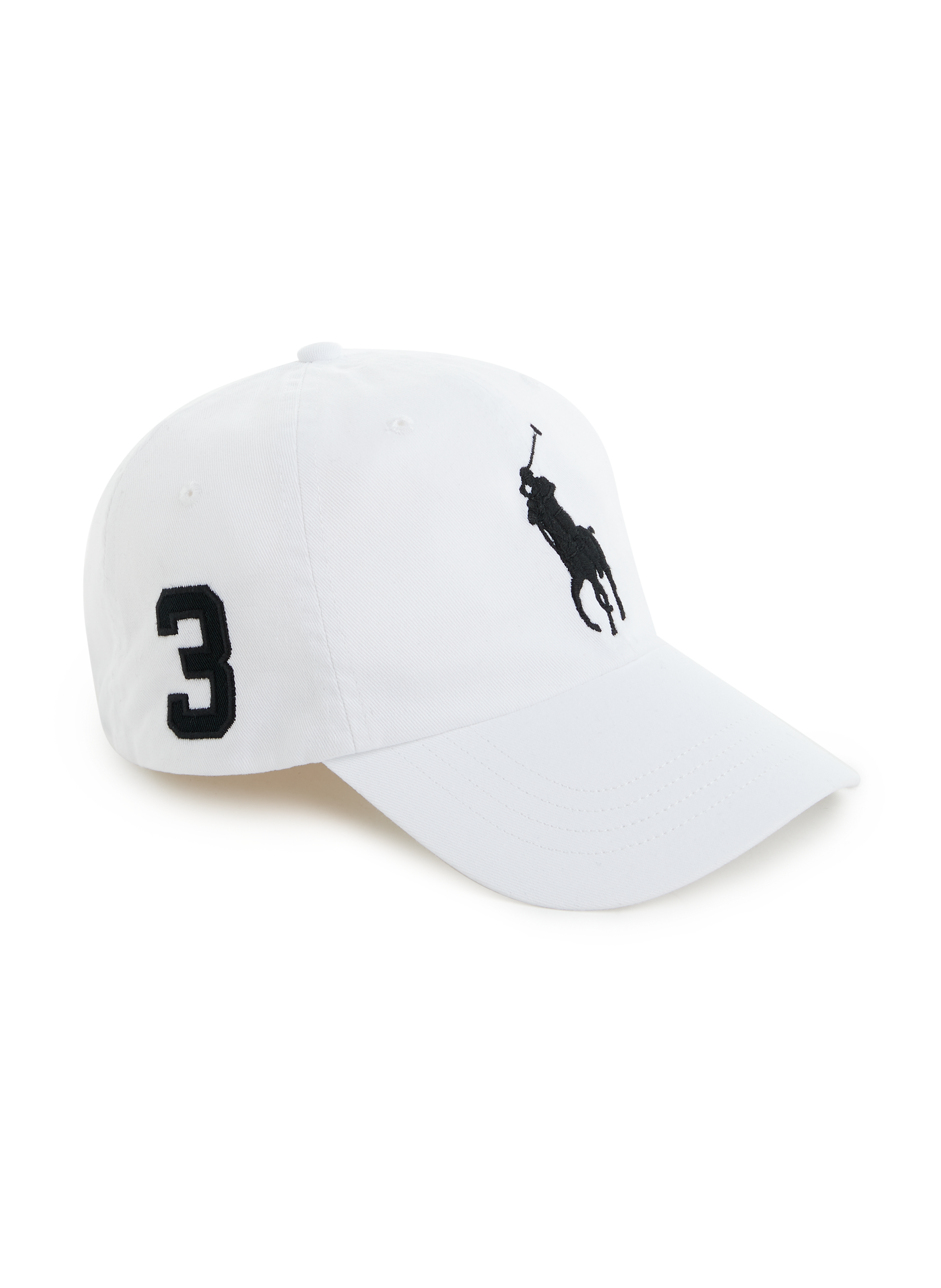 Cotton logo baseball cap POLO RALPH LAUREN White