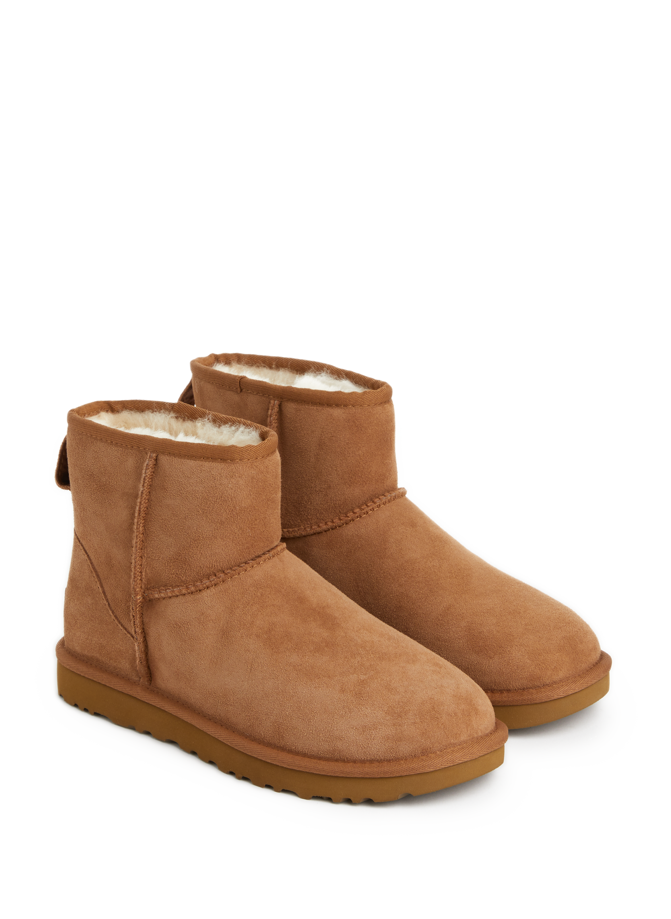 Bottines classiques en suède UGG Marron