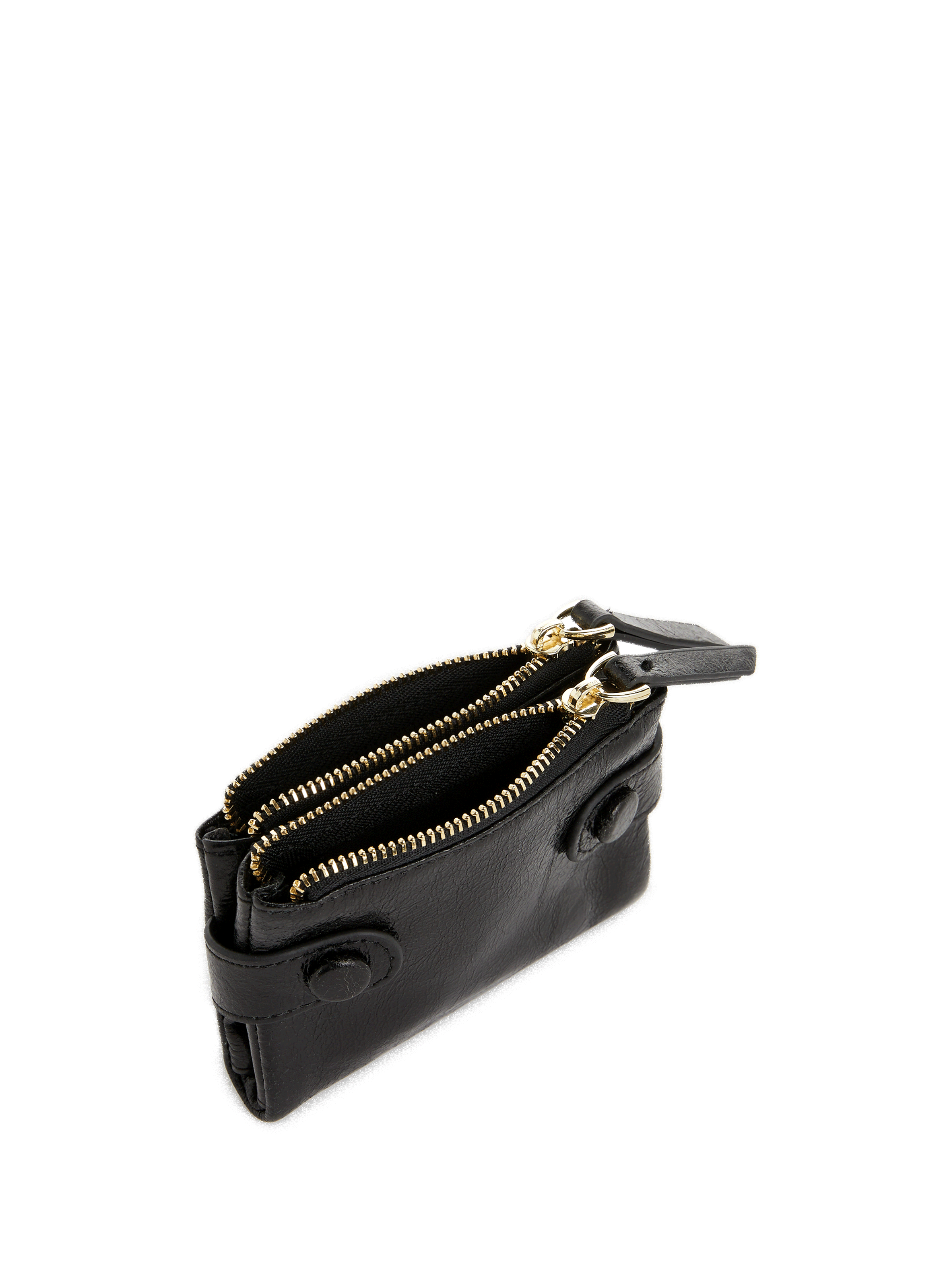 Leather coin purse SAISON 1865 Black