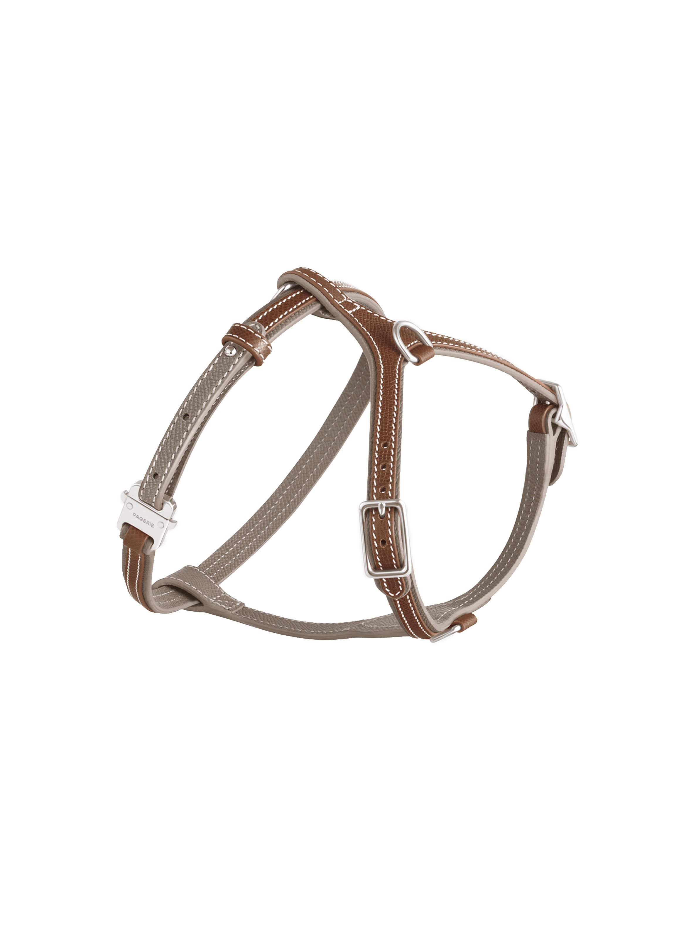 Dog harness PAGERIE Brown
