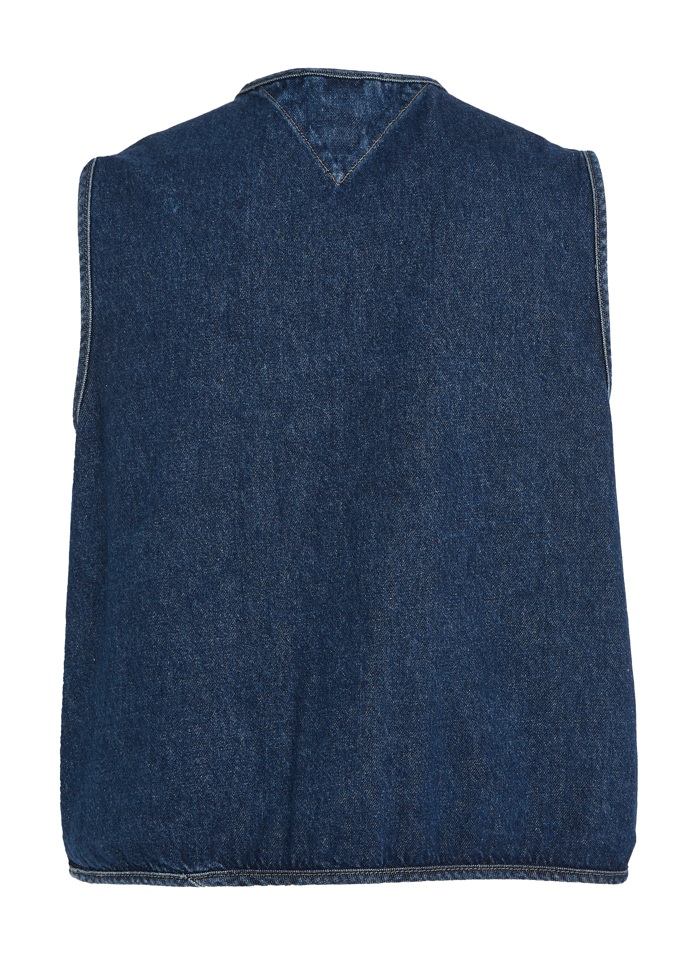 Veste sans manches en jean