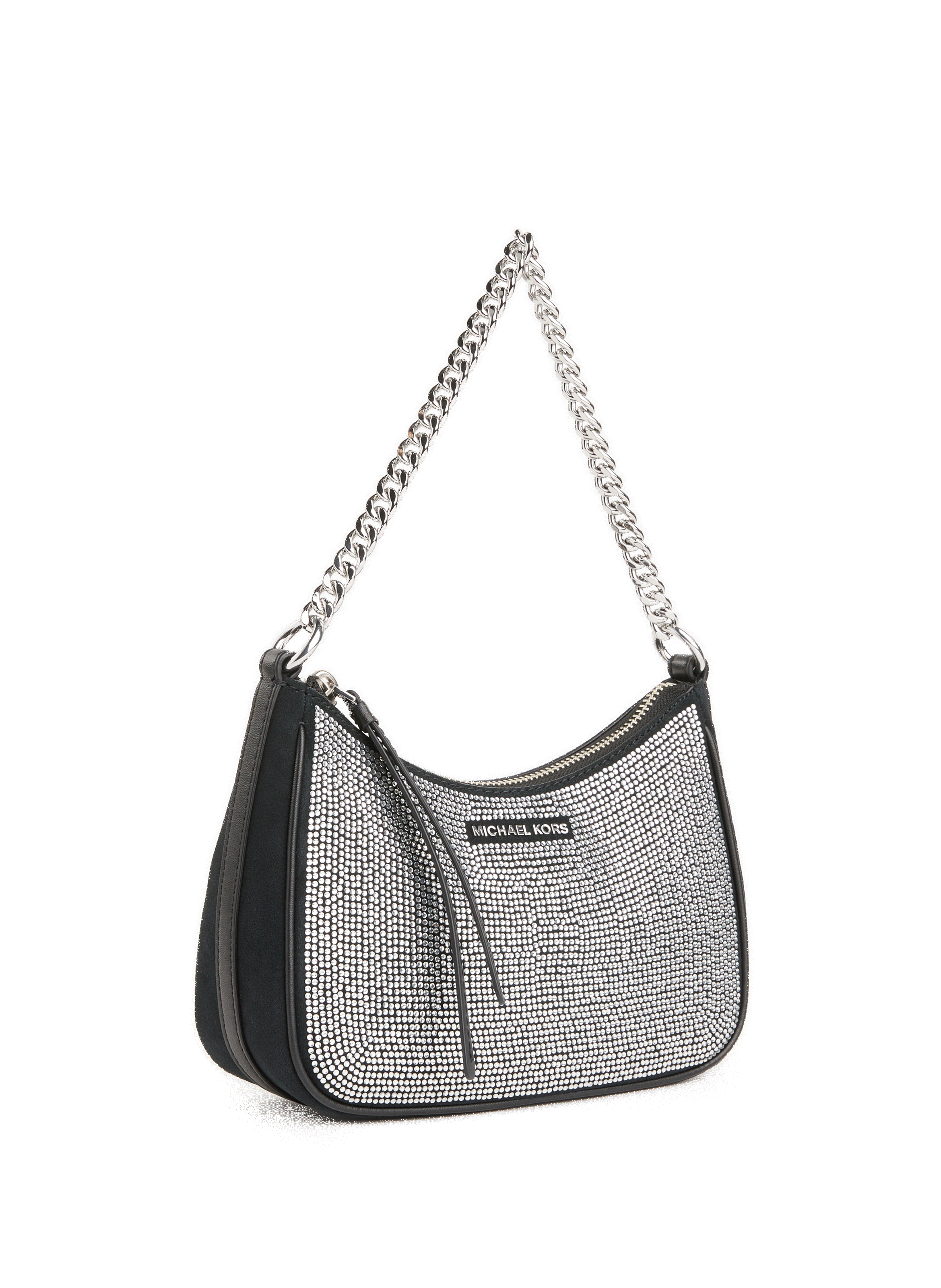 Sac à main en strass et cuir