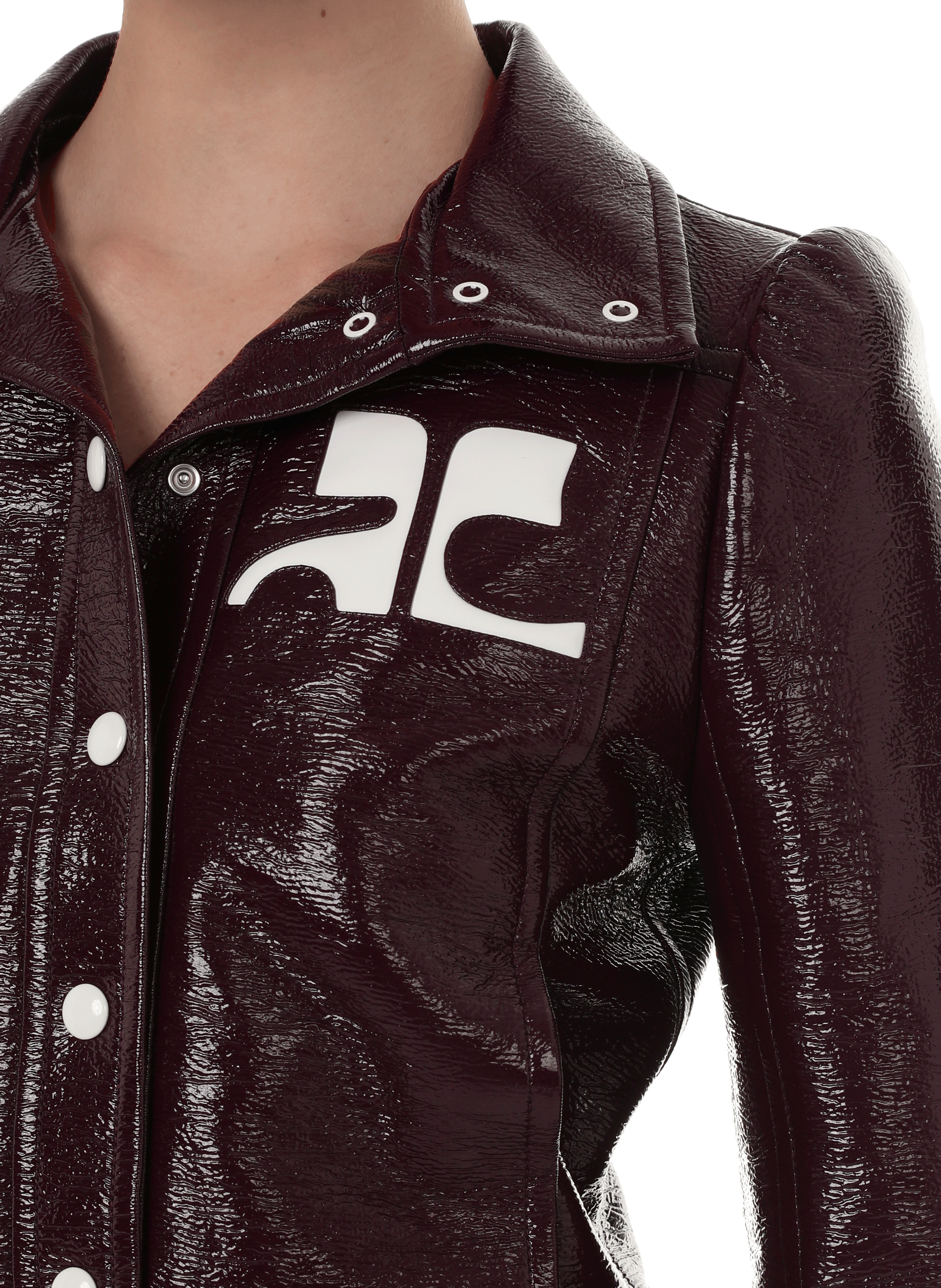 Reedition vinyl jacket COURRÈGES Red