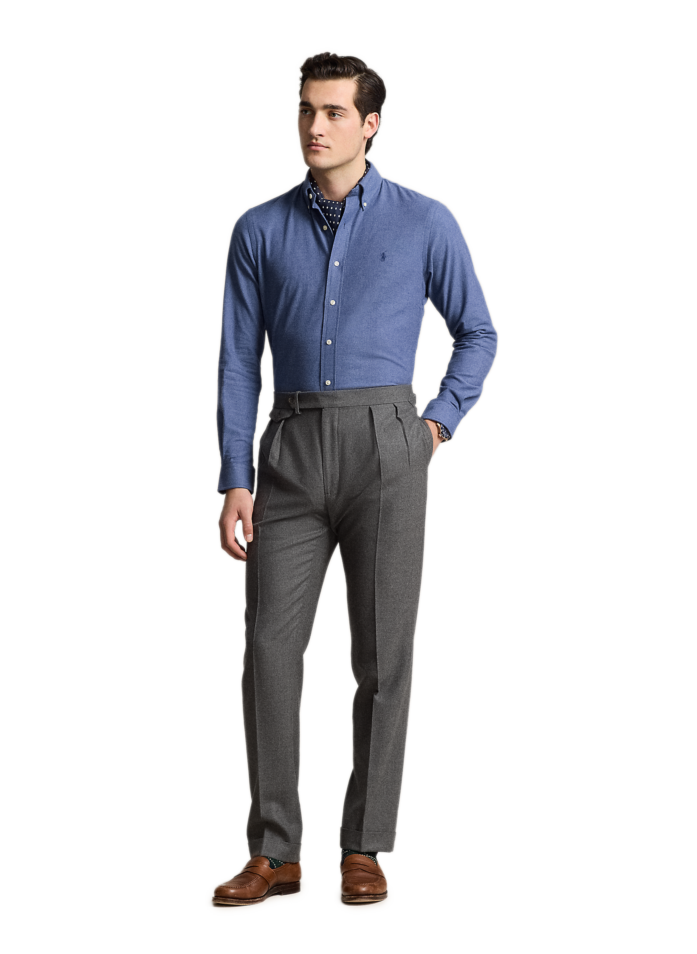 Cotton shirt POLO RALPH LAUREN Blue