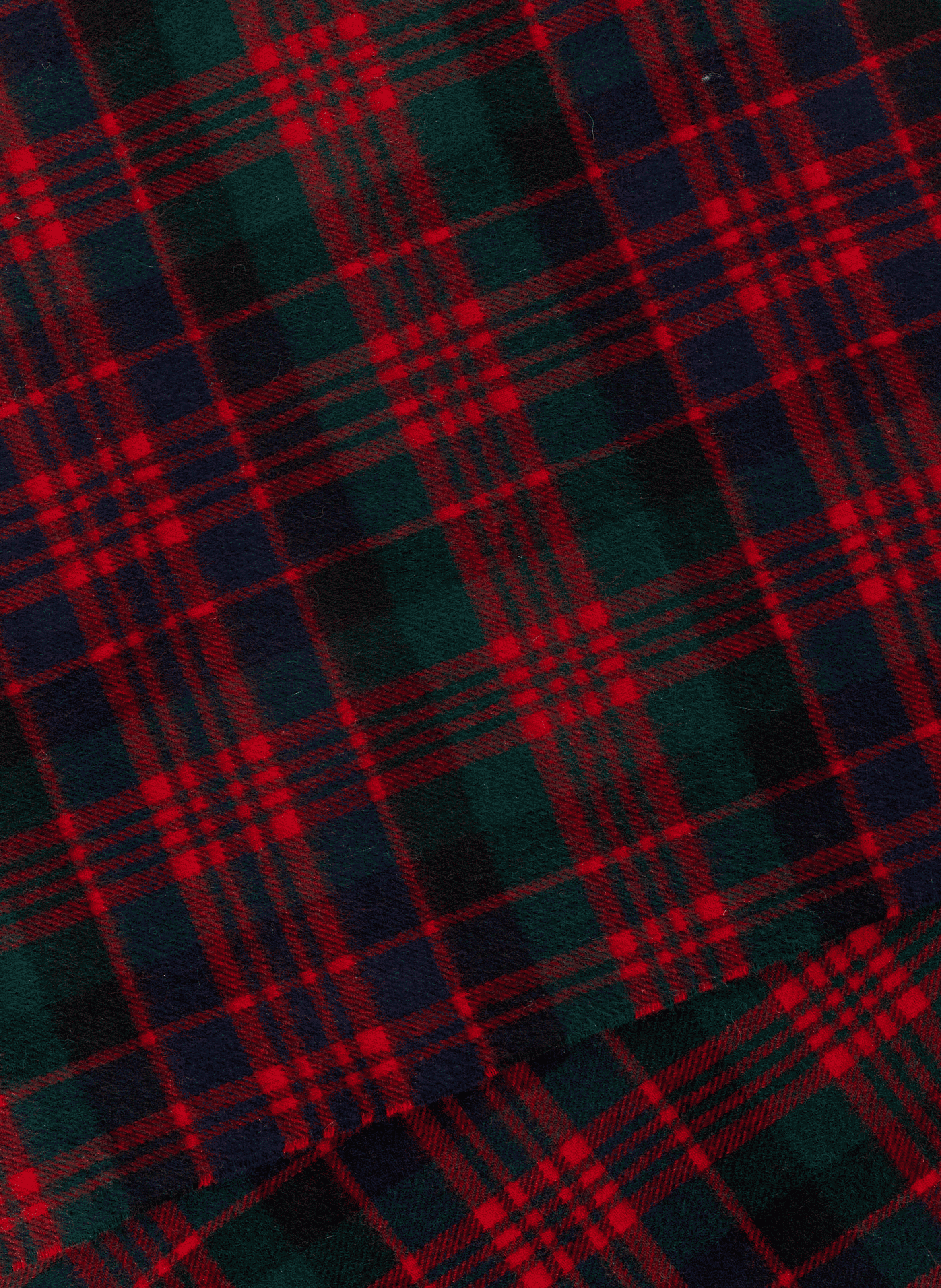 Wool check scarf SAISON 1865 Multicolour