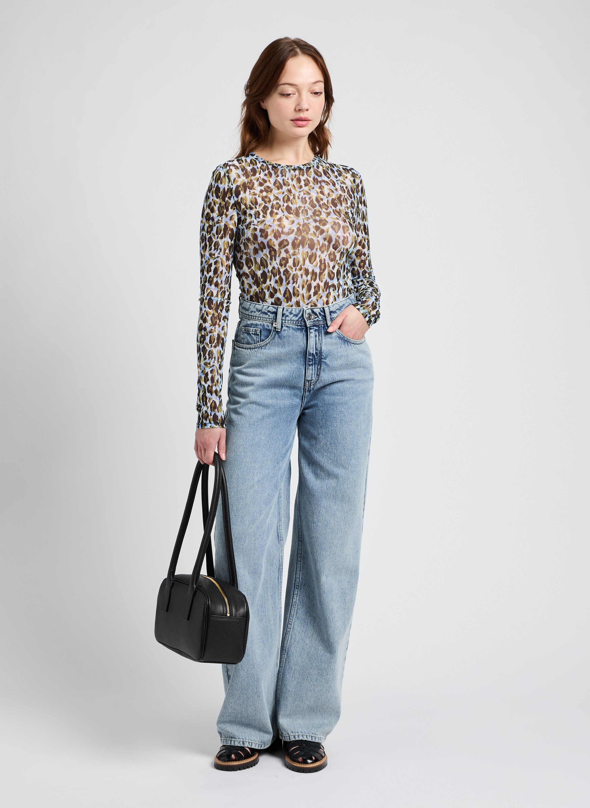 Sac à main Fiona en cuir  SAISON 1865 Noir