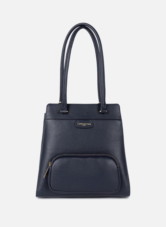 Sac à dos multi-fonction - dune Bleu by LANCASTER LANCASTER Sac à dos multi-fonction - dune Bleu