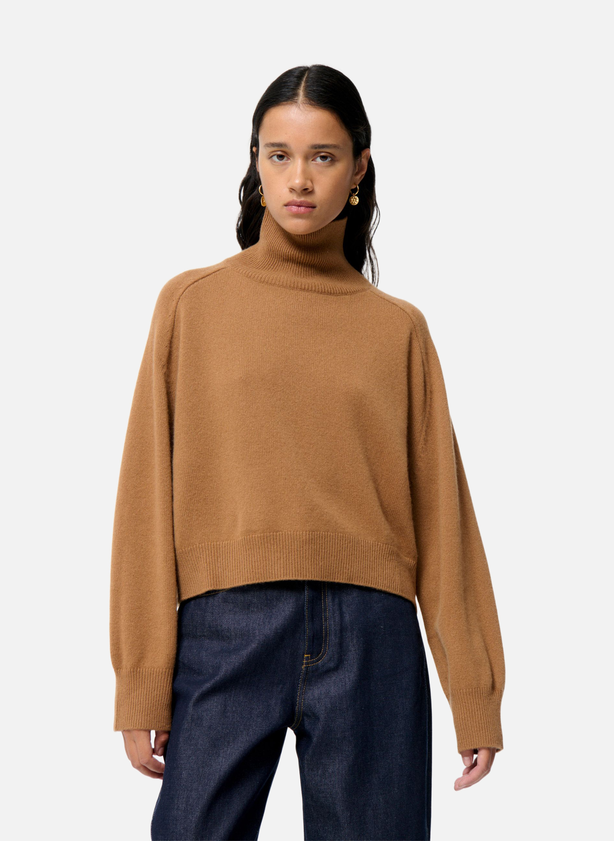 VANESSA BRUNO Pull dolmia Marron