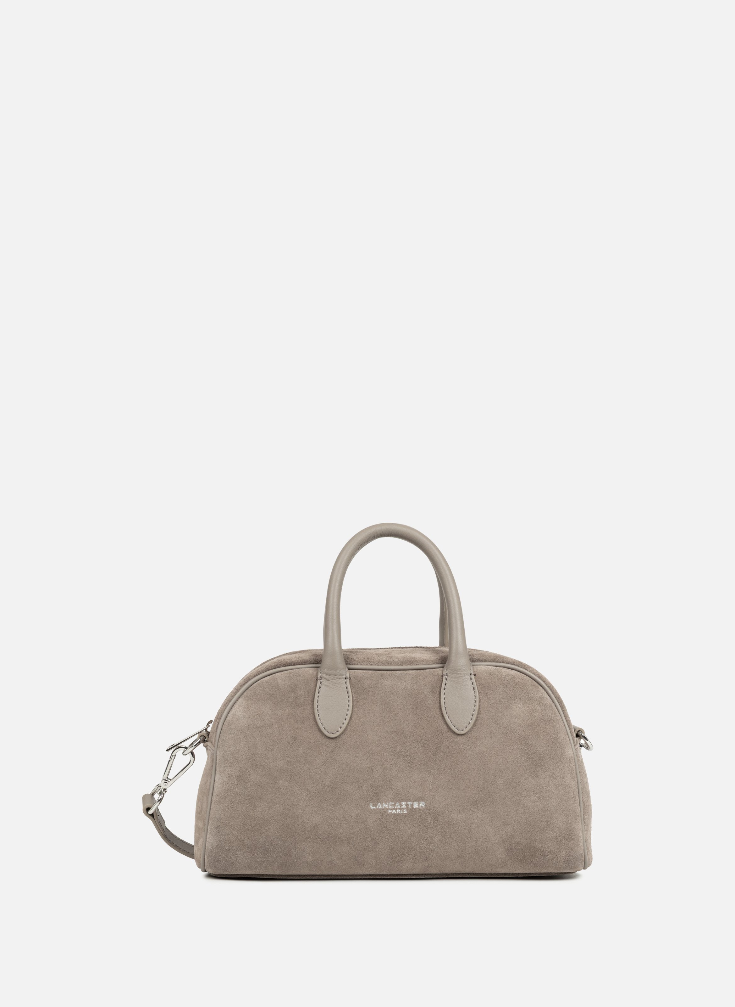 LANCASTER M bowling bag - Suède Grey