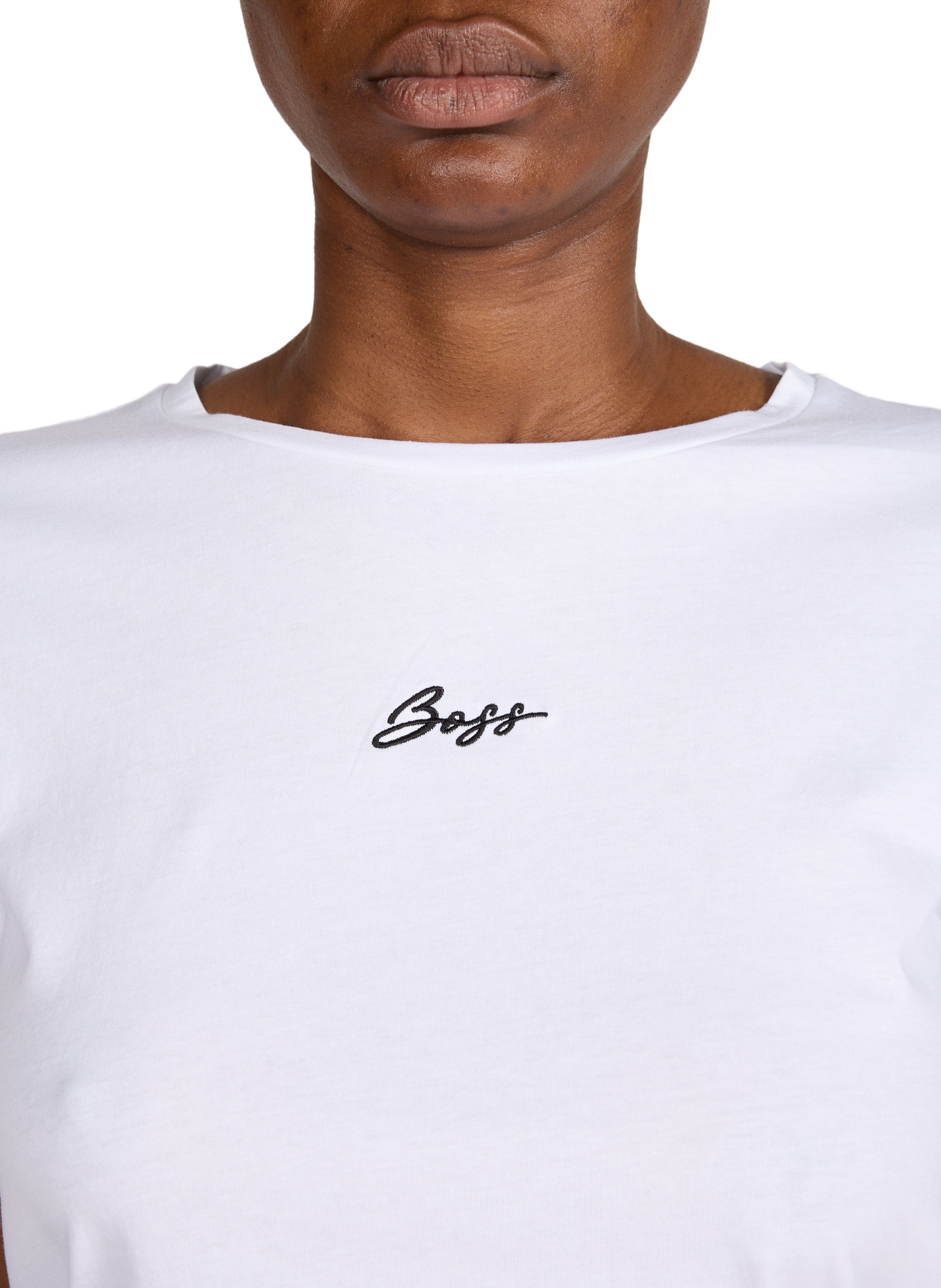 Classic Cotton T-Shirt BOSS White