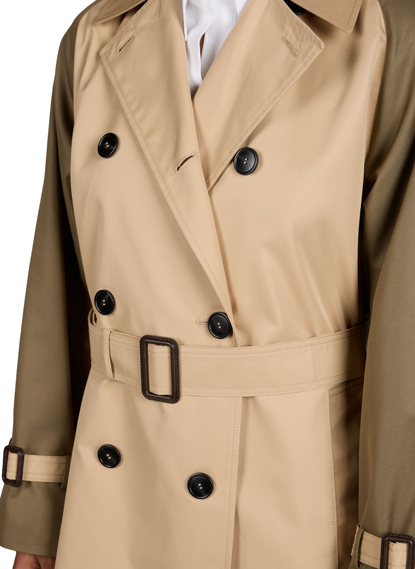 Imperméable en coton mélangé MAX MARA WEEK END Beige