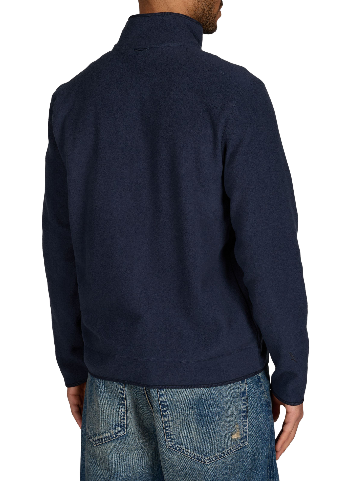 Fleece jacket with high neck AIGLE Blue