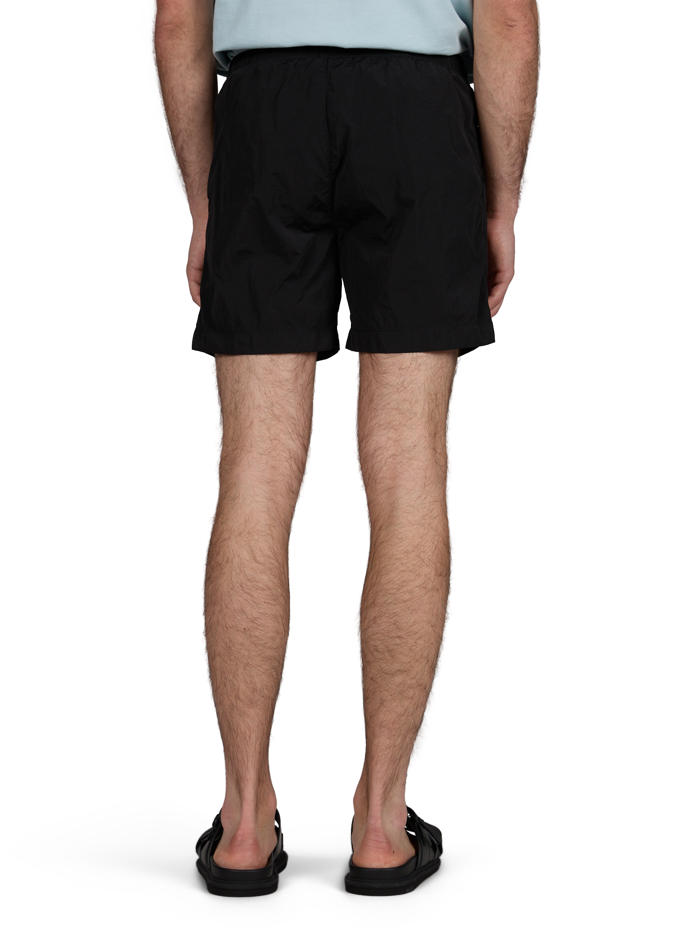 Short de bain brodé CP COMPANY Noir