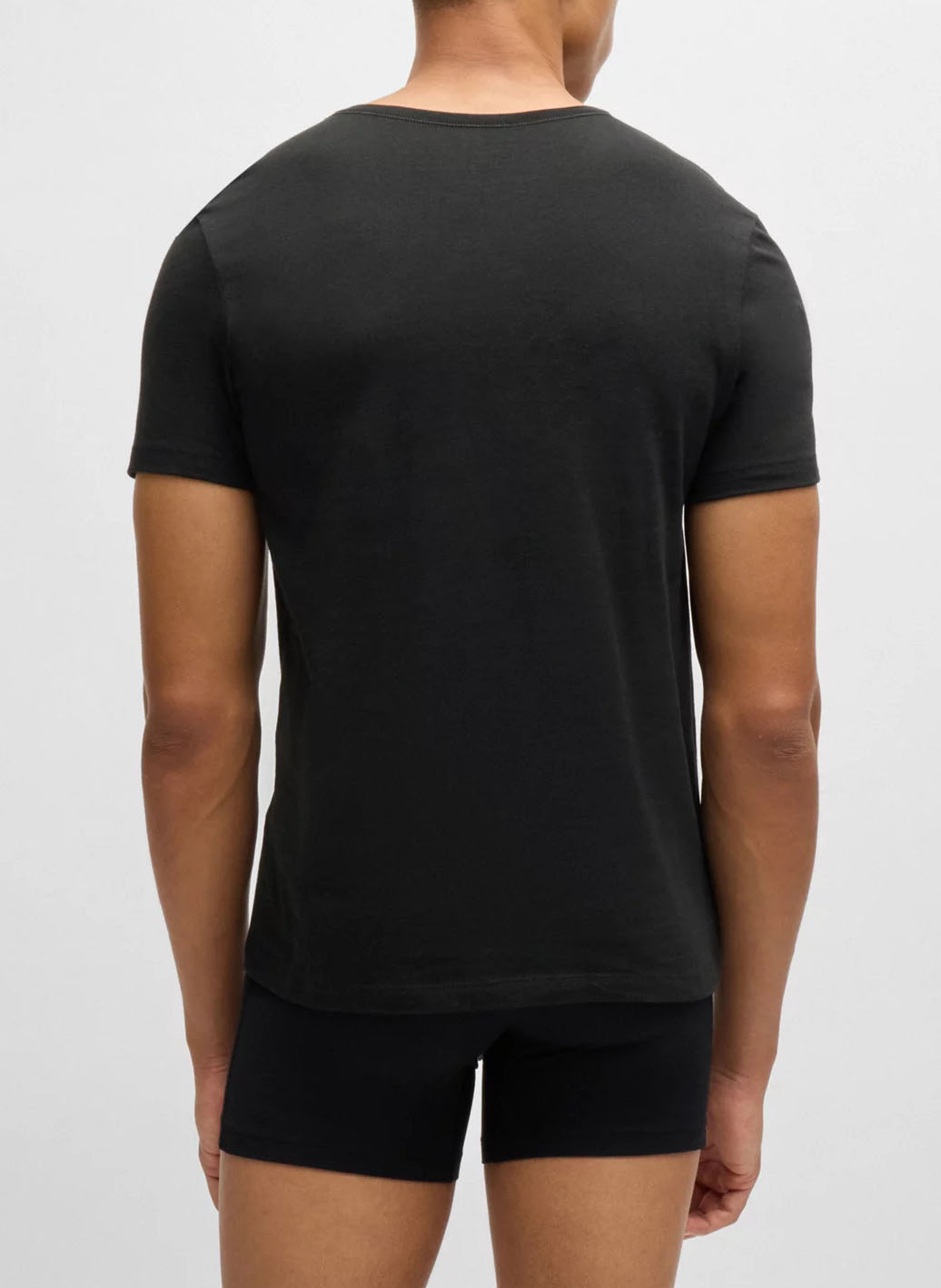 Lot de 3 tee-shirt col rond en coton BOSS Beige