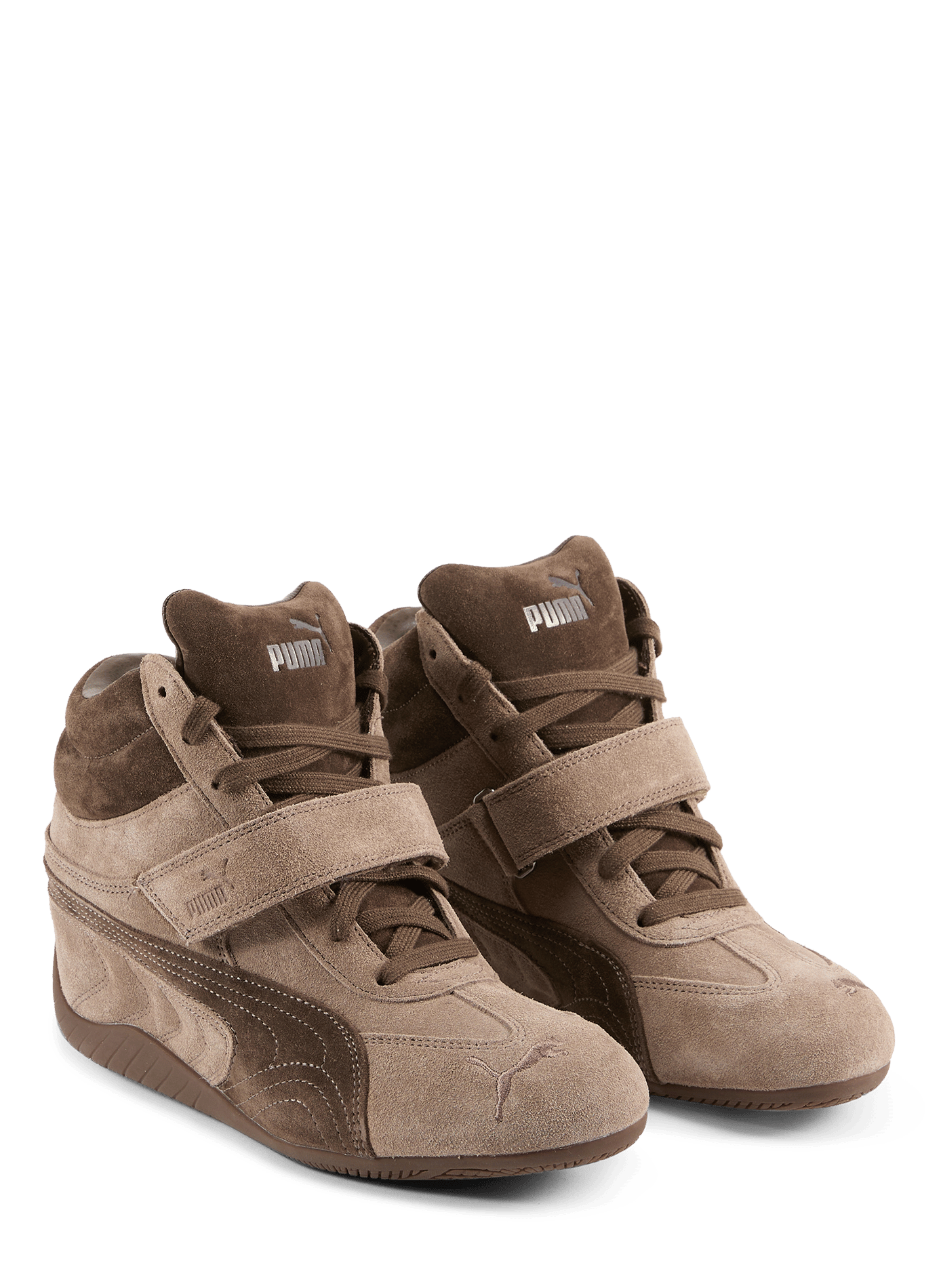 Scarpe da ginnastica Speedcat Wedge con suole rialzate PUMA Marrone