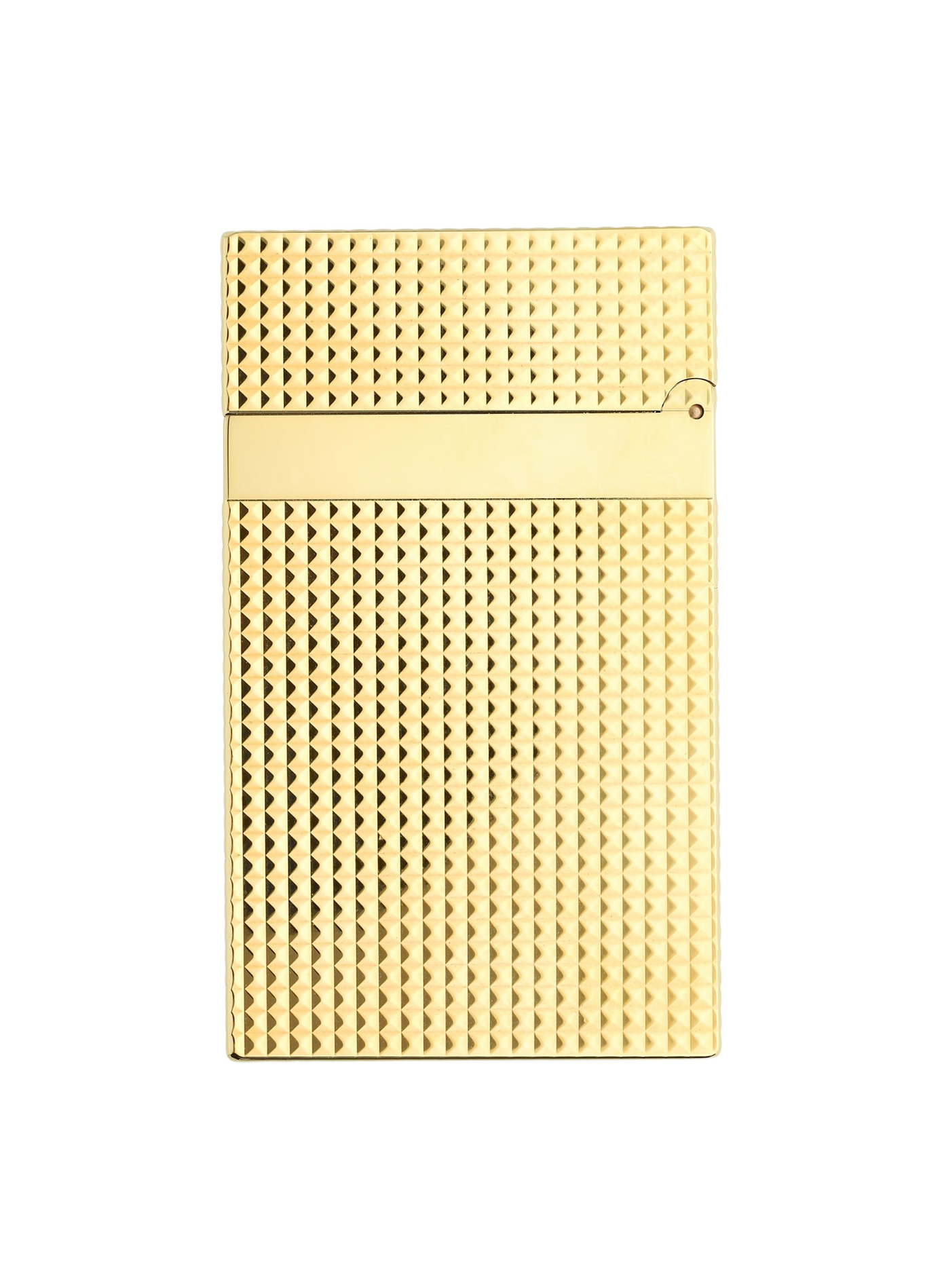 Grand Dupont Diamond Point Gold Lighter S.T. DUPONT Golden