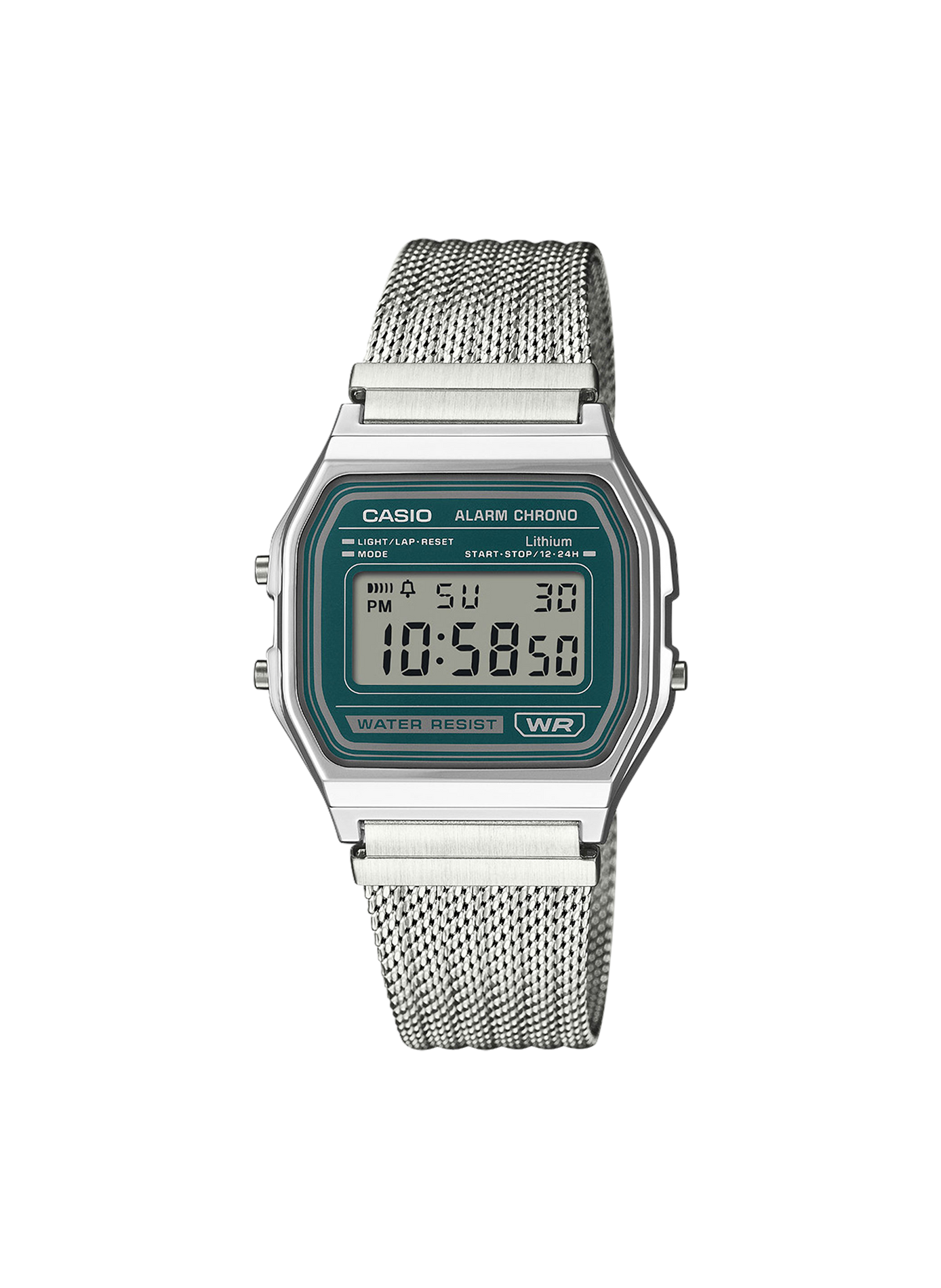 Casio Vintage stainless steel quartz watch CASIO Green