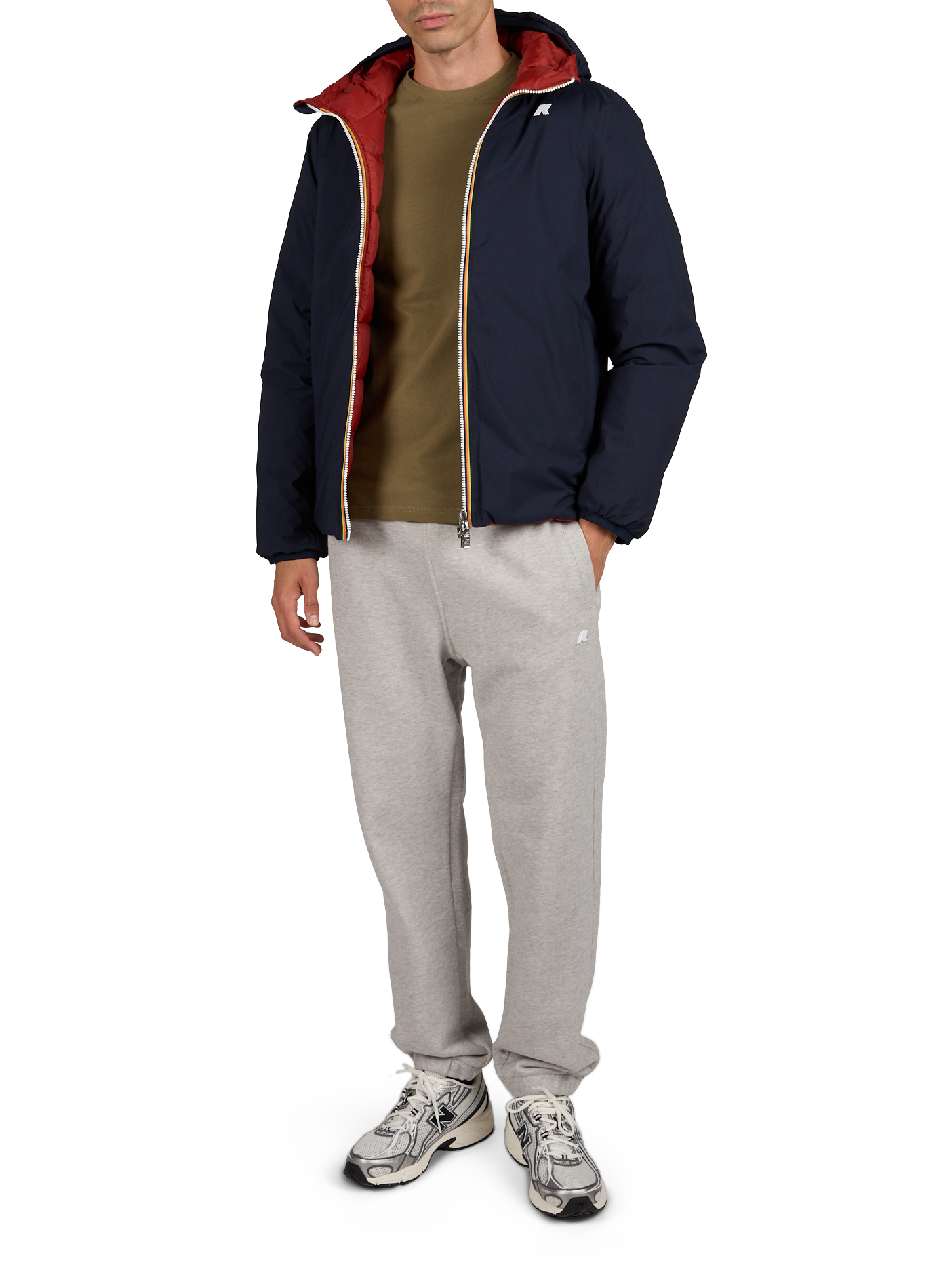 Quilted Oversized Parka K-WAY Blue