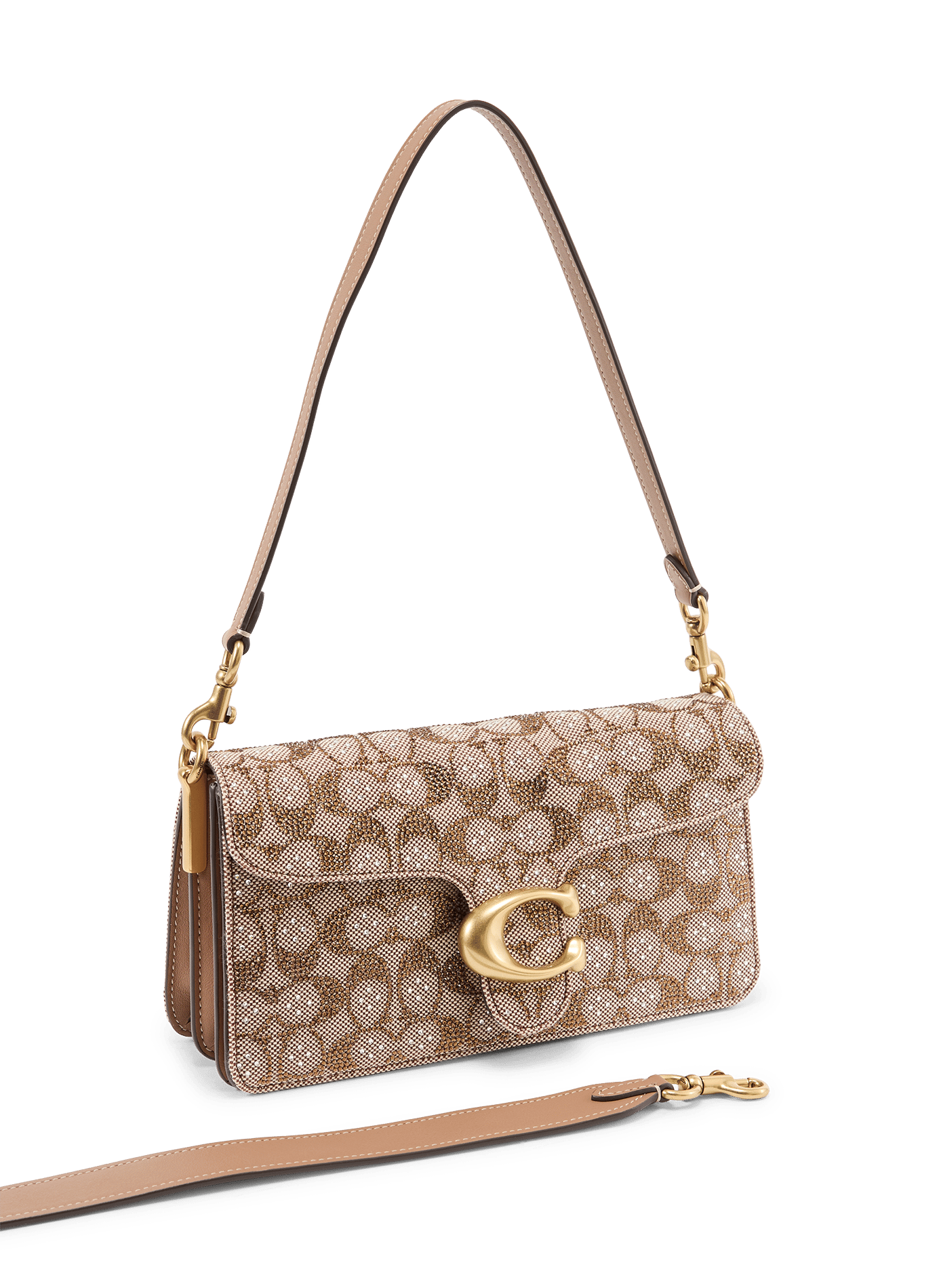 Tabby 26 leather handbag COACH Beige