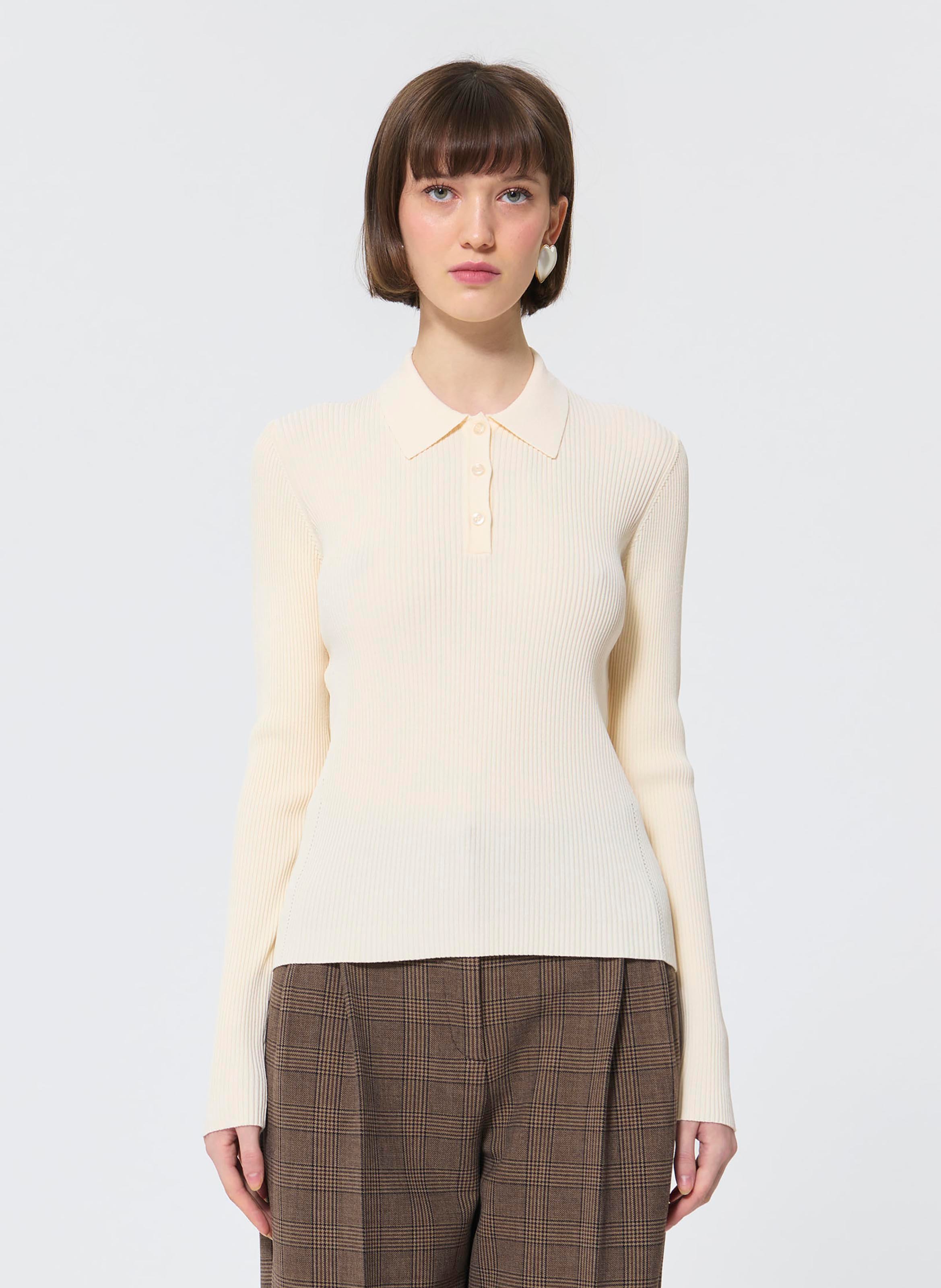 Pull priscilla TARA JARMON Blanc