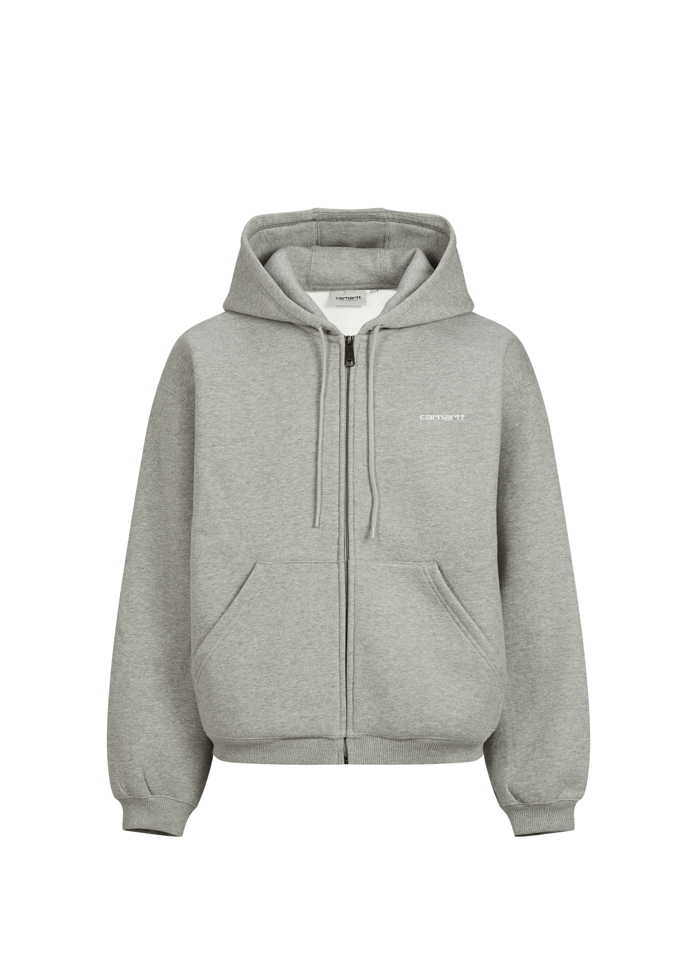Oversized zip-up hoodie CARHARTT WIP Grey