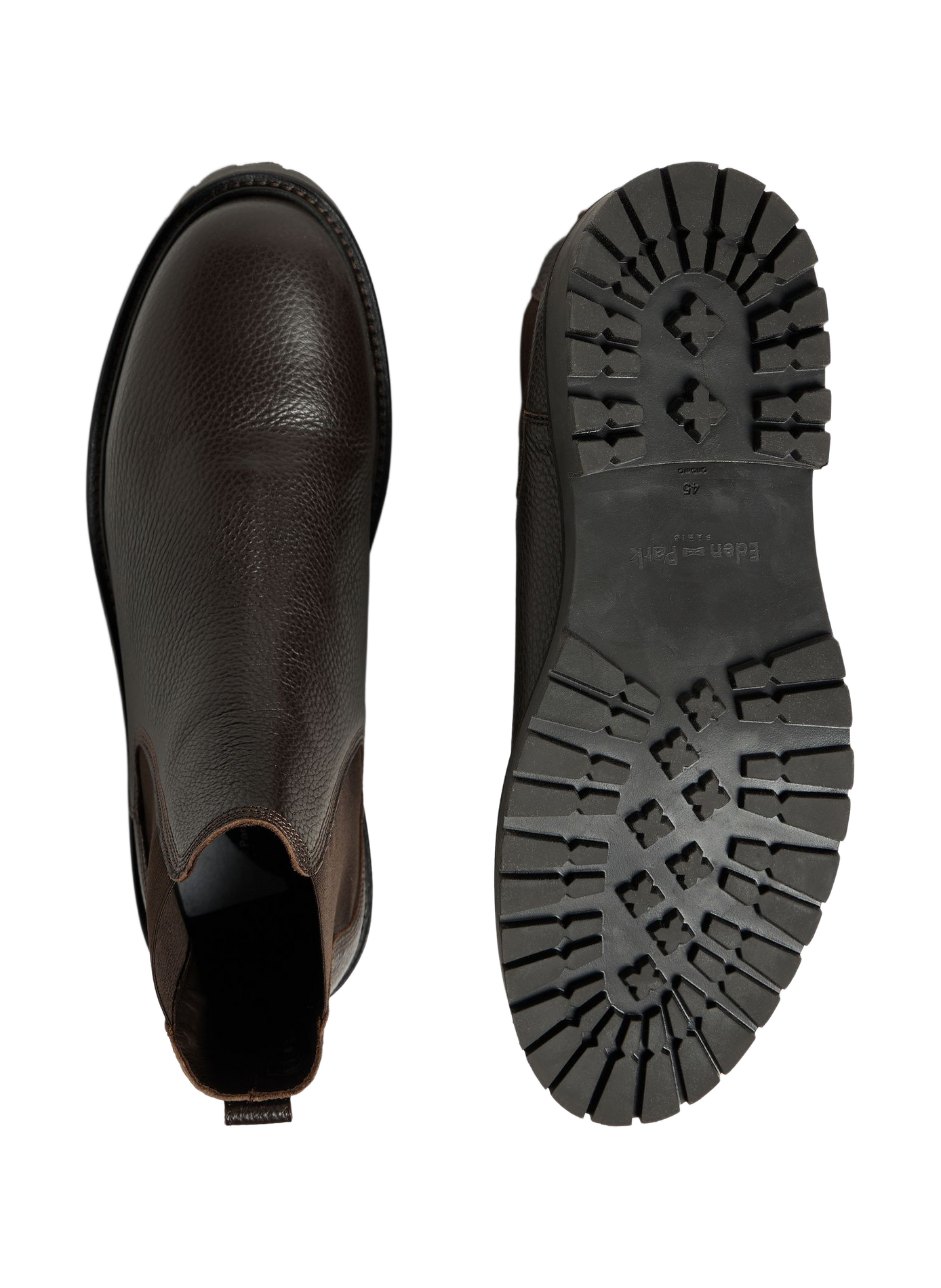 Bottines en cuir EDEN PARK Braun