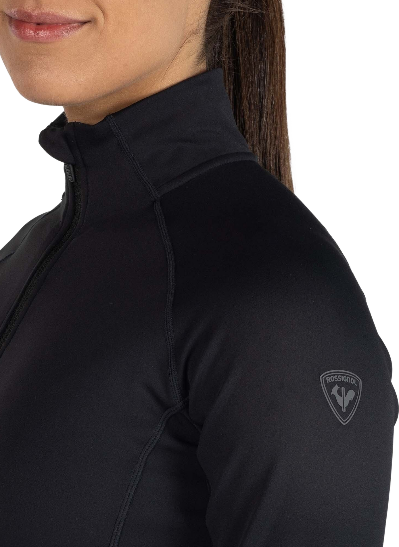 Ski-Midlayer-Jacke ROSSIGNOL Schwarz